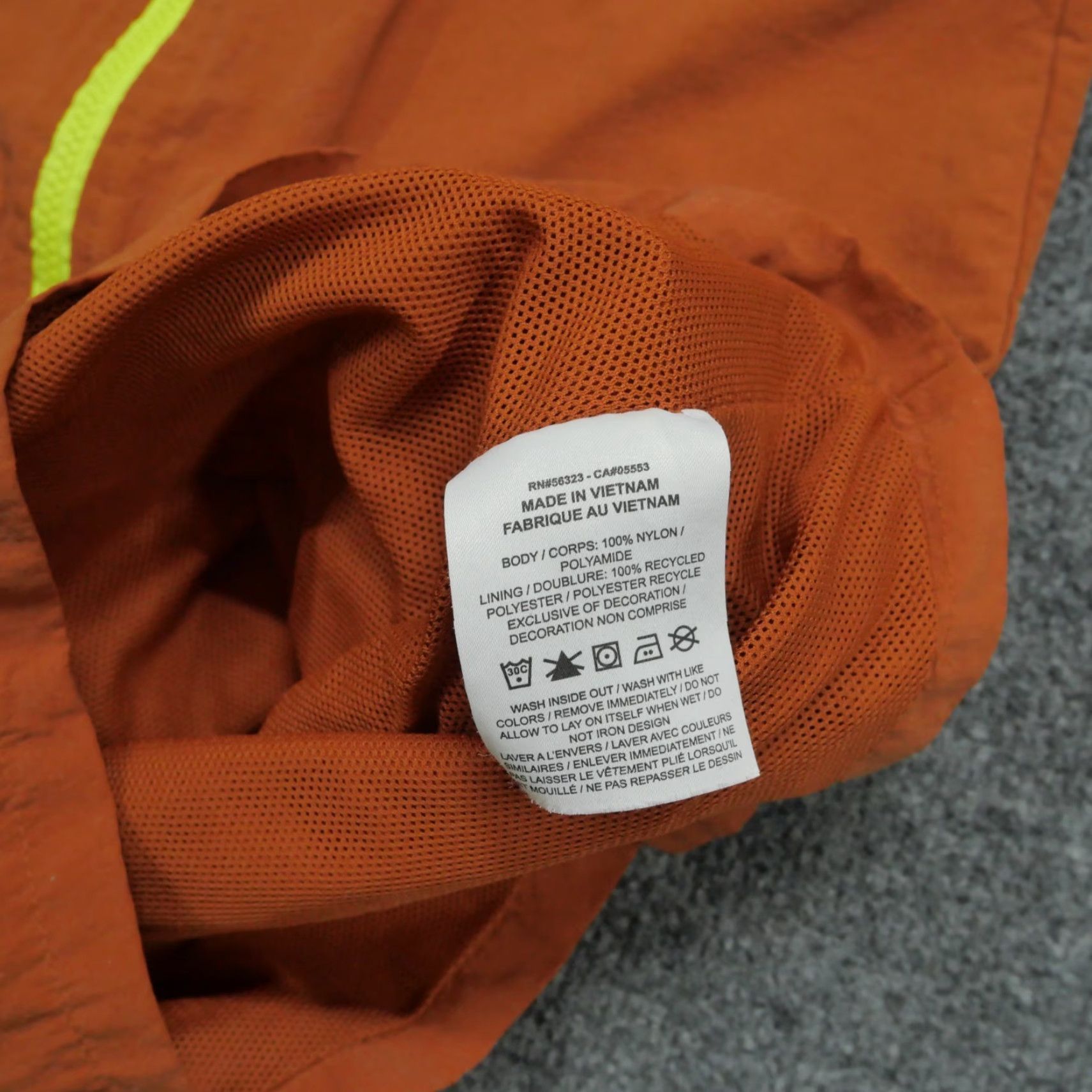 Nike Nike Romper Womens Small Orange Icon Clash Sleeveless Outdoors Size 28" / US 6 / IT 42 - 6 Thumbnail
