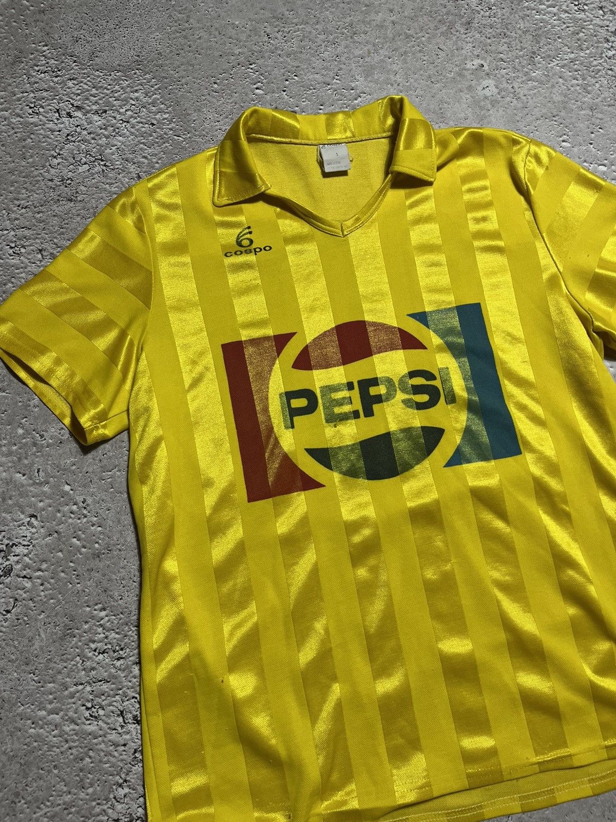 Vintage Blockcore #10 Cospo Pepsi Vintage 80s 90s jersey T shirt Size US L / EU 52-54 / 3 - 3 Thumbnail