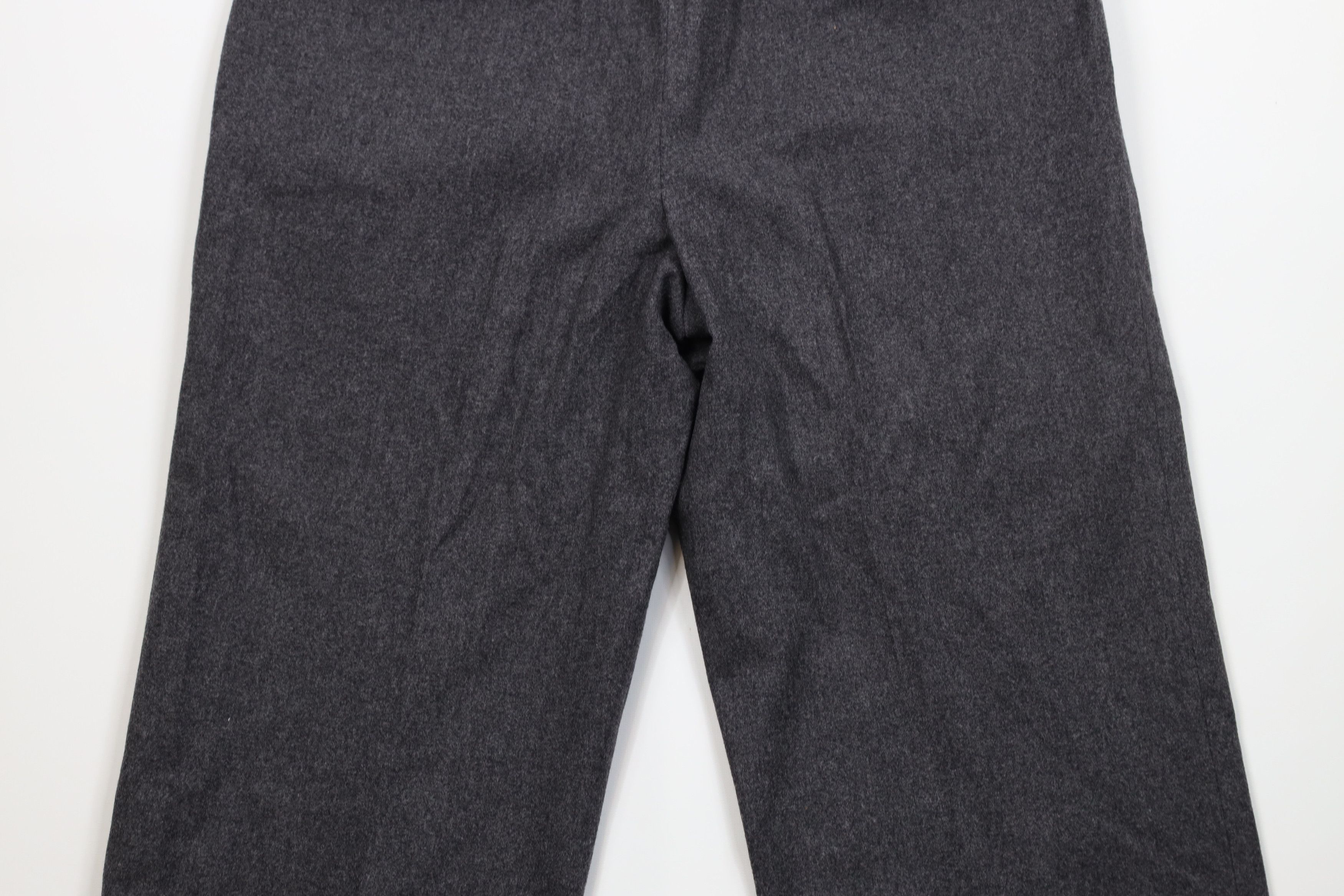 Paul & Shark Paul & Shark Guabello Wool Wide Leg Chino Pants Gray Size US 36 / EU 52 - 12 Thumbnail