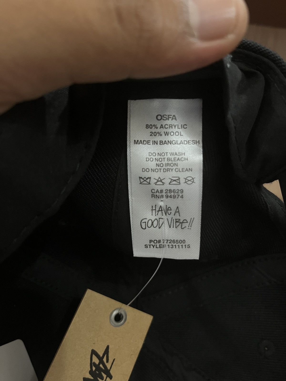Stussy Stussy big link low pro cap Size ONE SIZE - 7 Thumbnail