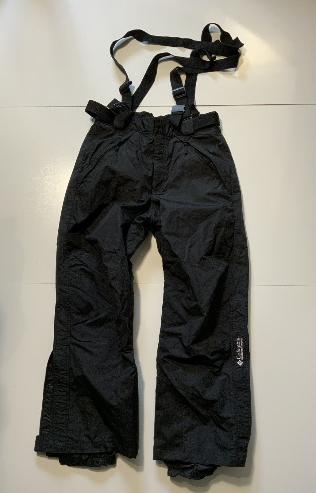 Columbia × Vintage Vintage Columbia Sportswear Softshell Made Japan Bib Pants Size US 36 / EU 52 - 1 Thumbnail