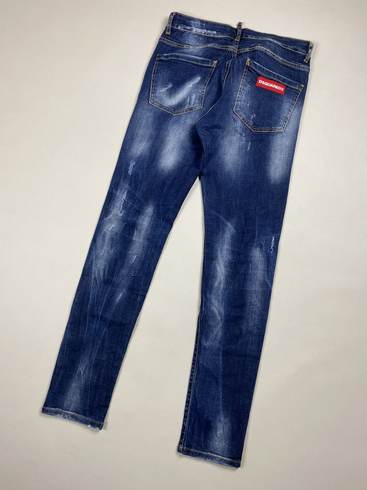 Dsquared2 Dsquared2 Ladies Distressed Denim Jeans Size 42 Size 28" / US 6 / IT 42 - 24 Thumbnail