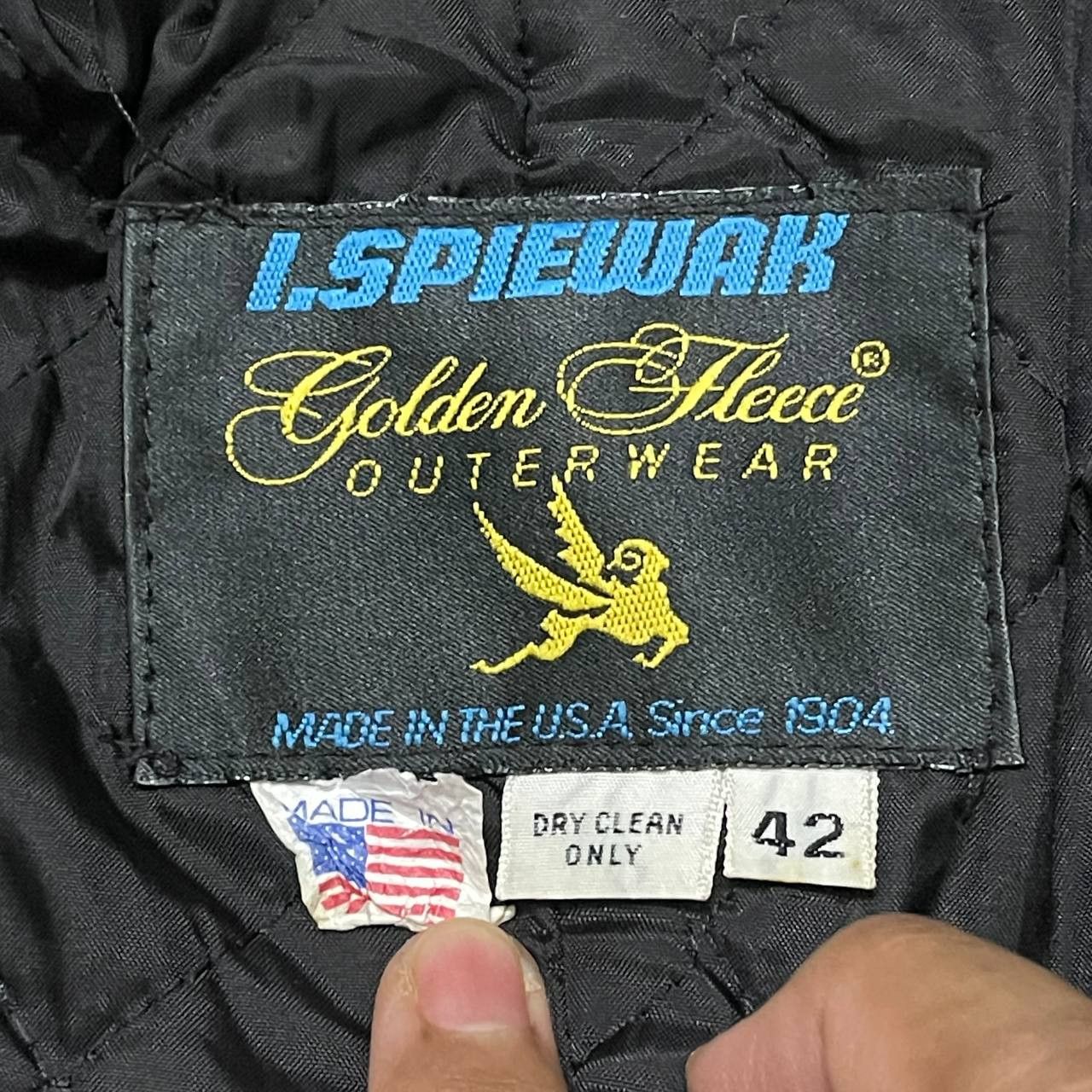 I. Spiewak And Sons Vintage I. Spiewak Golden Fleece Wool Peacoat Size US L / EU 52-54 / 3 - 8 Thumbnail