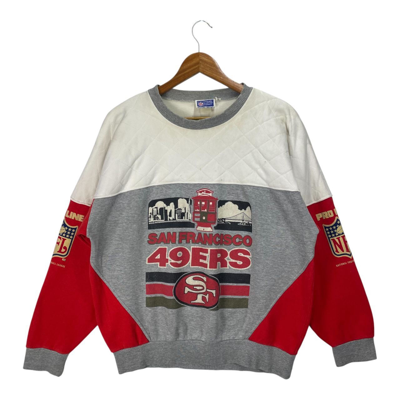 Vintage Very Rare San Francisco 49ERS Joe Montana Sweatshirt Size US M / EU 48-50 / 2 - 1 Thumbnail