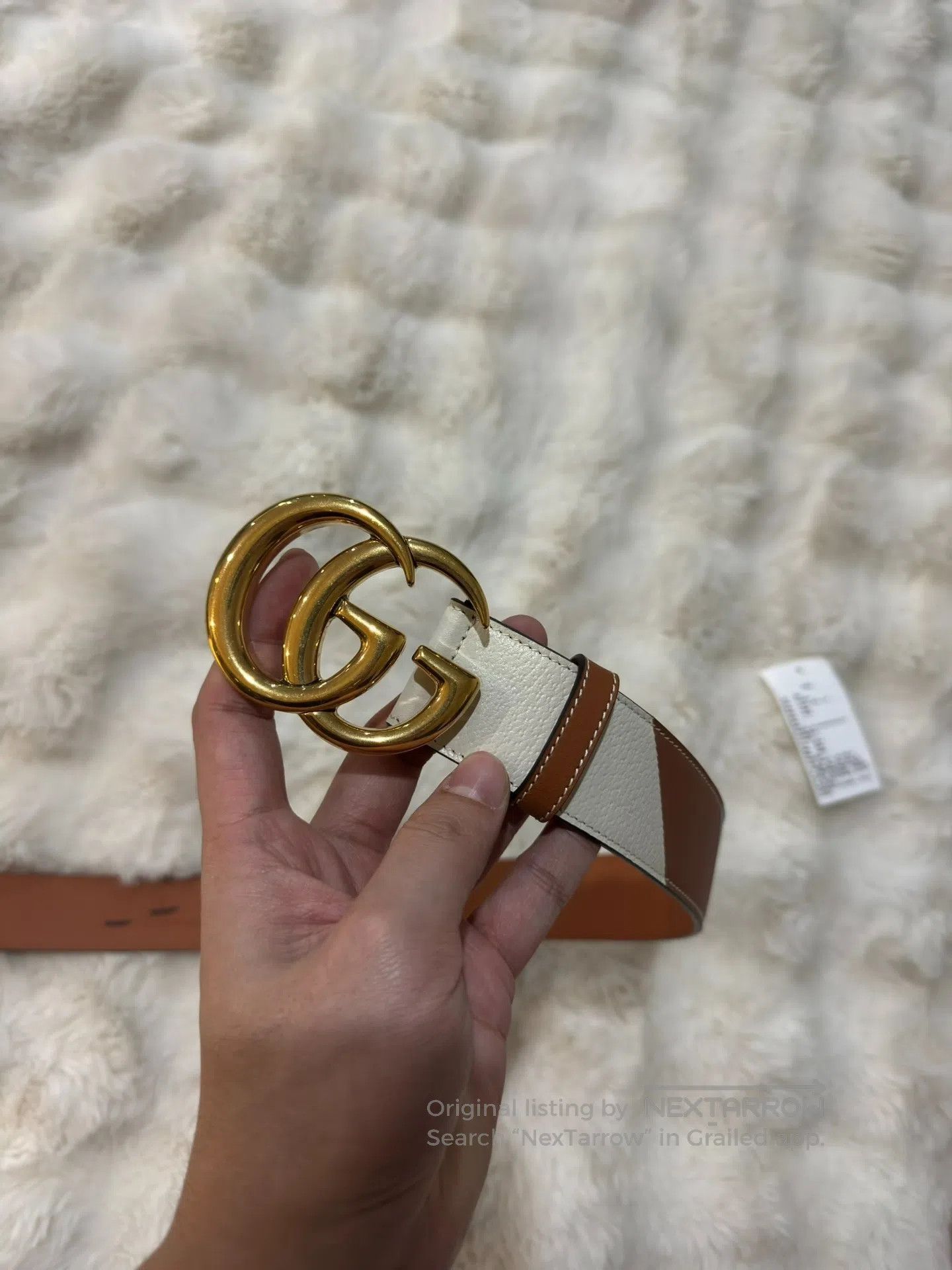 Gucci Guicci size 75 Contrasting Double G Belt| Size ONE SIZE - 5 Thumbnail