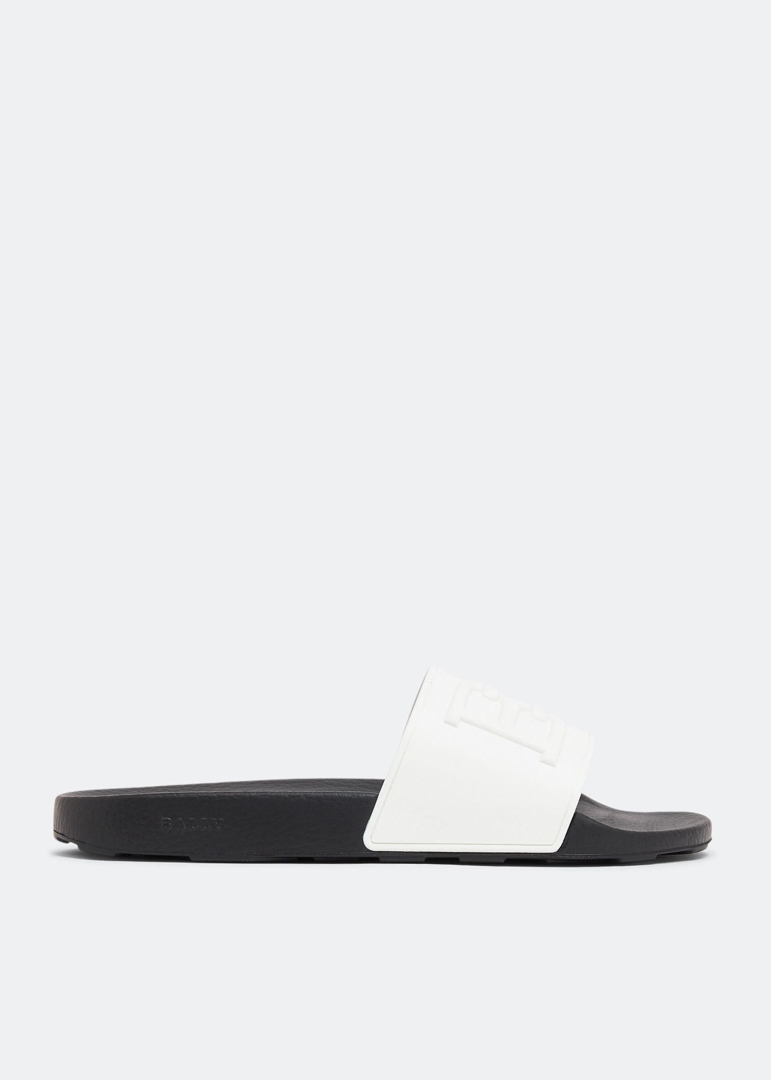 Bally o1y1224 Slippers in White/Black Size US 8 / EU 41 - 4 Thumbnail