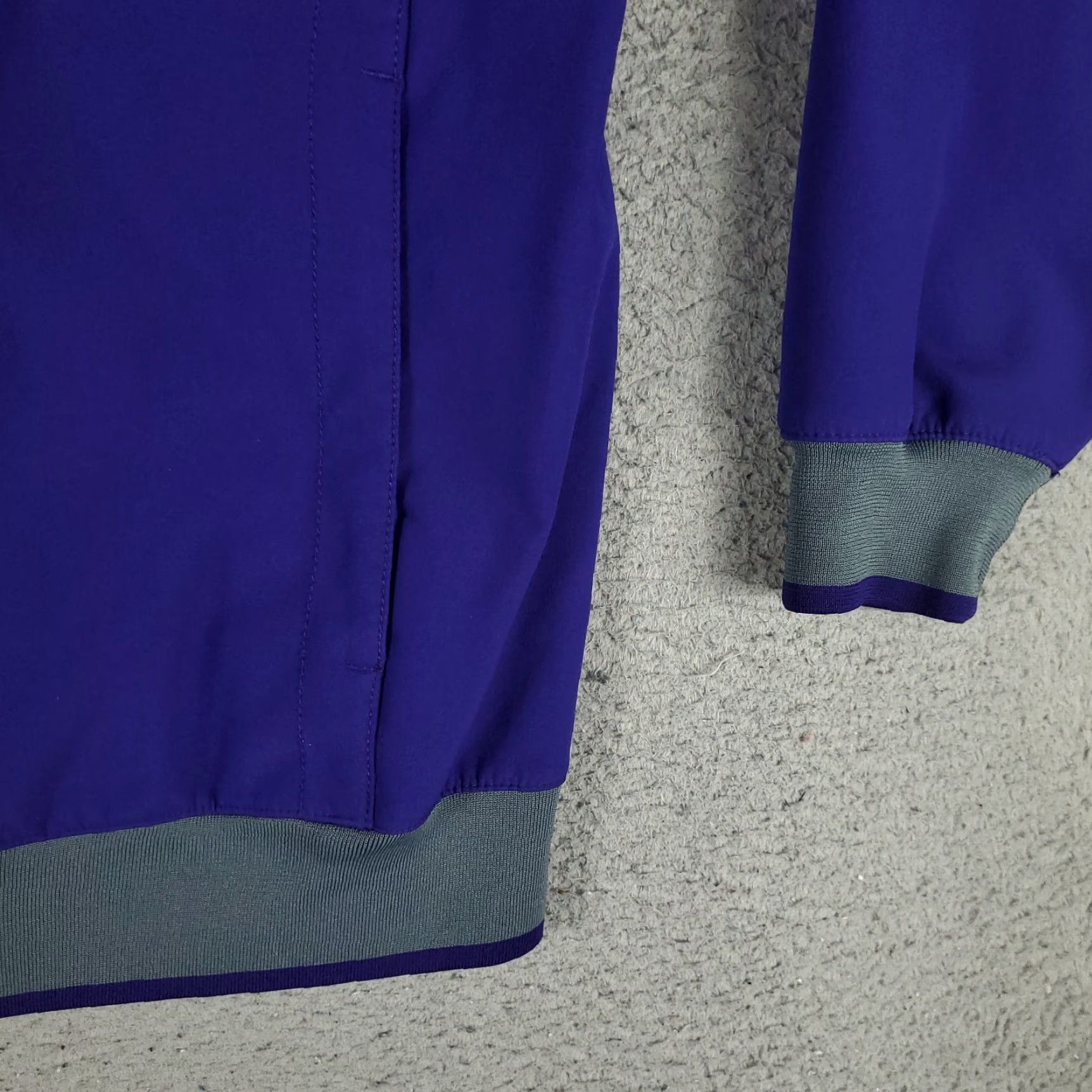 Adidas Adidas Jacket Mens Regular Size M Purple Full Zip Track Jacket Size US M / EU 48-50 / 2 - 4 Thumbnail