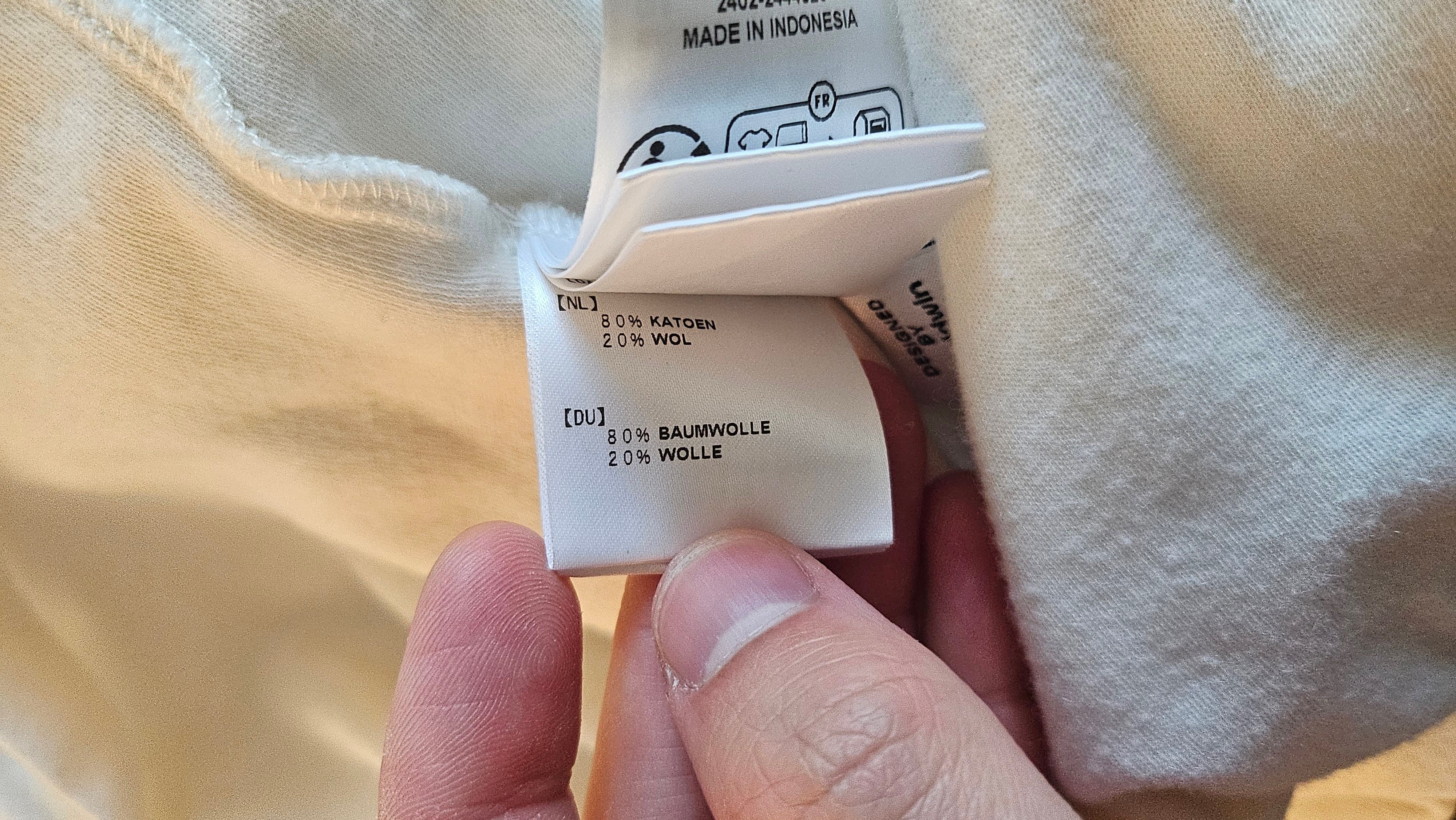 Goldwin Cotton Covered Yarn Smooth T-shirt Size US L / EU 52-54 / 3 - 5 Thumbnail