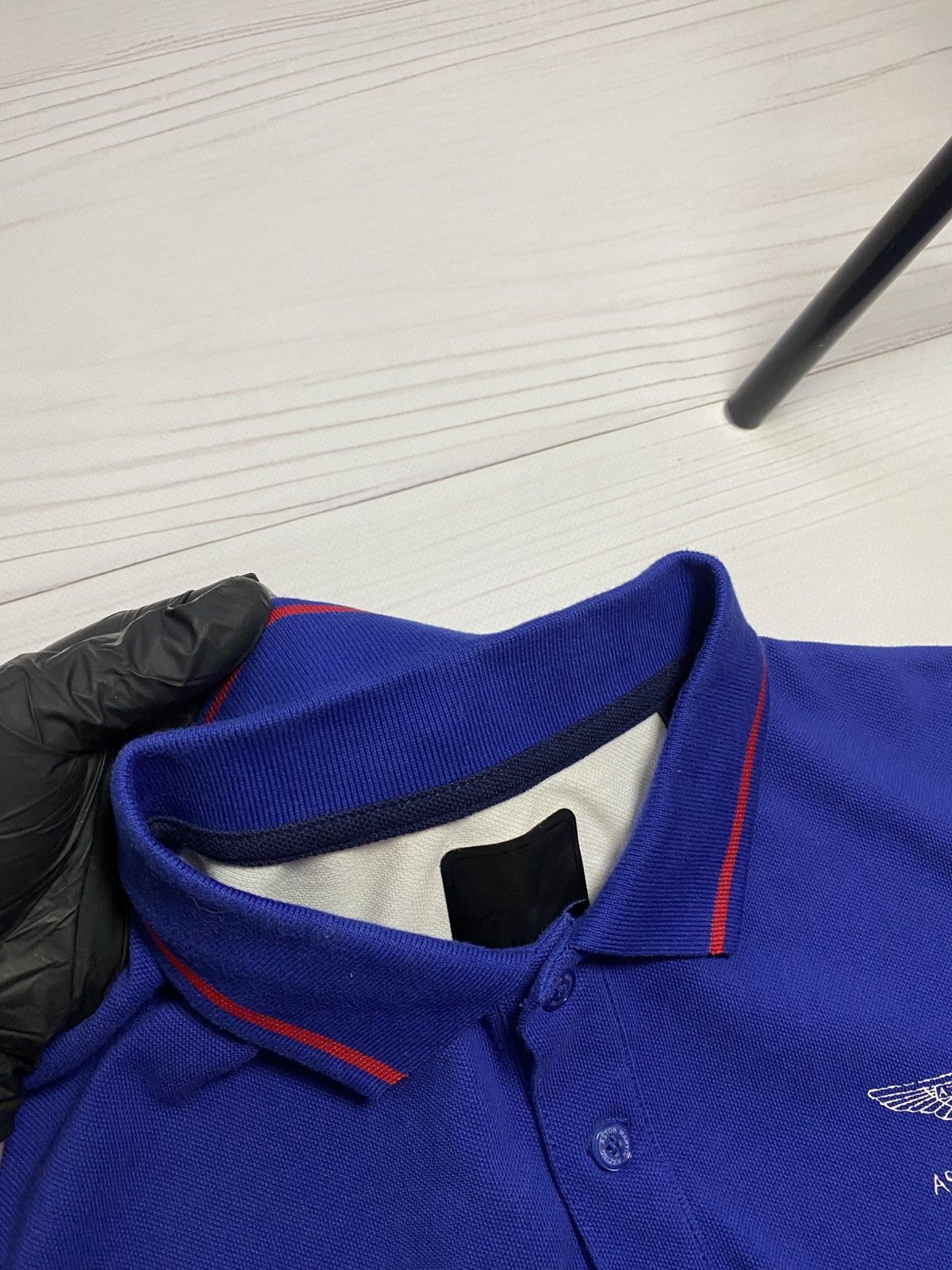 Hackett Hackett Aston Martin Formula Uno Racing polo t shirt Size US L / EU 52-54 / 3 - 15 Thumbnail
