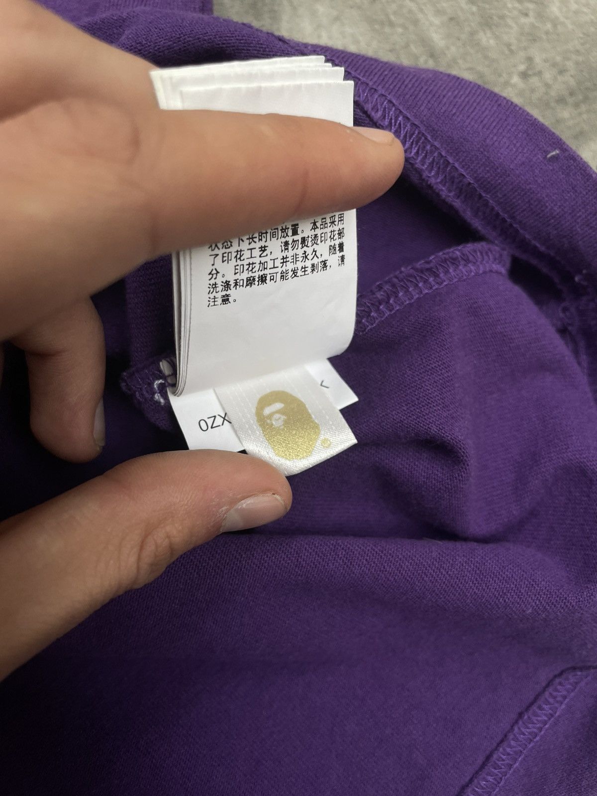 Bape A Bathing Aape Bape tees Size US L / EU 52-54 / 3 - 8 Thumbnail