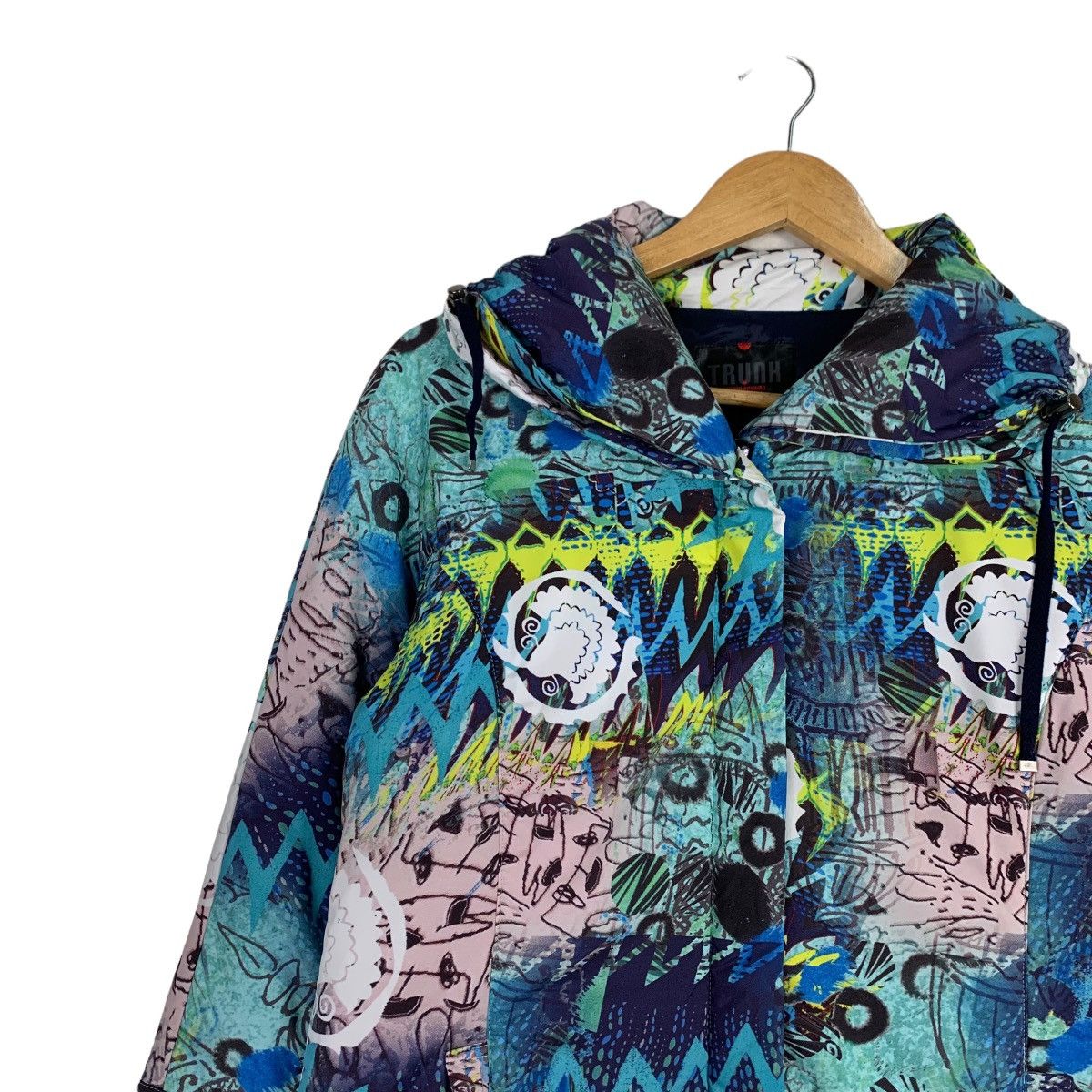 Hiroko Koshino Homme TRUNK Hiroko Koshino Master of Art Design Jacket #1136-C52 Size S / US 4 / IT 40 - 6 Thumbnail