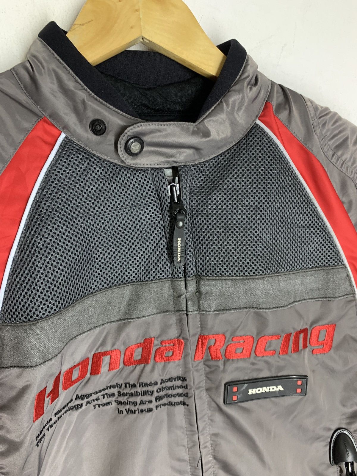 Honda Vintage HONDA RACING Padded Biker Jacket Size US M / EU 48-50 / 2 - 7 Thumbnail