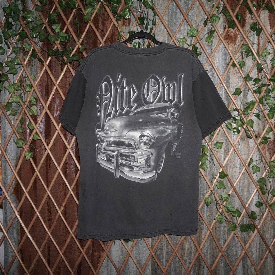 Tultex XL - Vintage Y2K rollin hard chicano lowrider 1990s t-shirt Size US XL / EU 56 / 4 - 1 Thumbnail