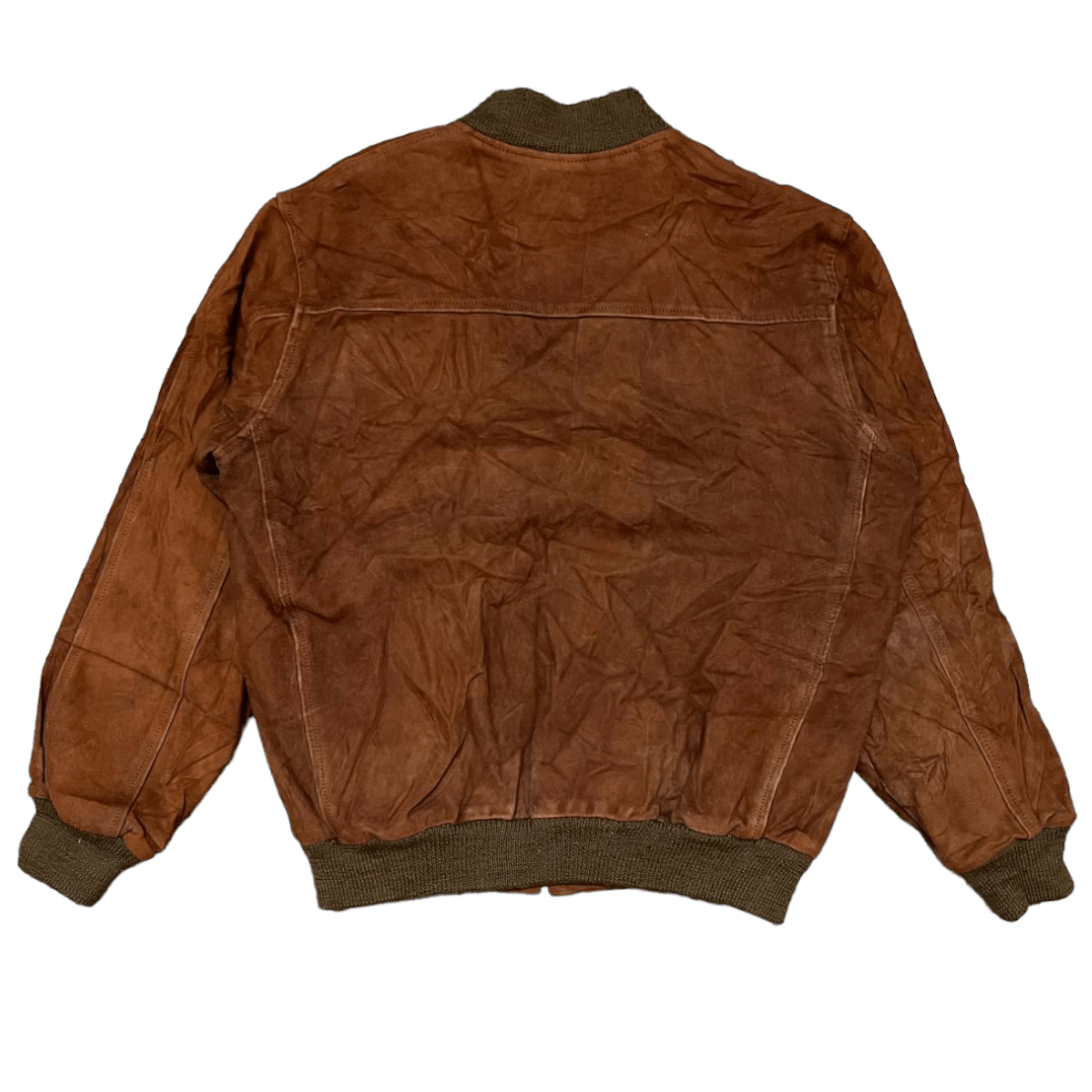 Japanese Brand Vintage Japanese Brand Leather Bomber Jacket Size US L / EU 52-54 / 3 - 10 Thumbnail