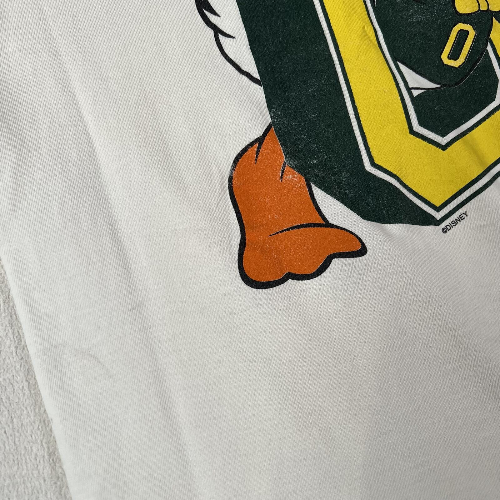 NCAA Vintage 90s Oregon Ducks Disney O NCAA Graphic Tee Size US L / EU 52-54 / 3 - 5 Thumbnail