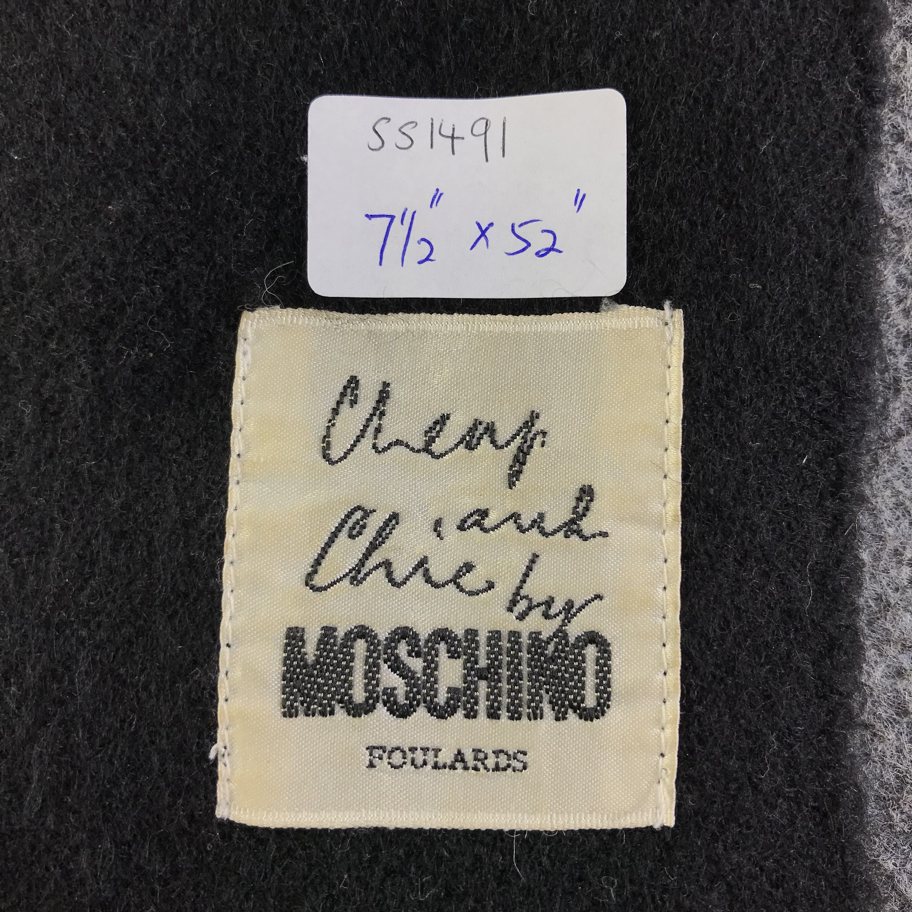 Moschino Moschino Scarf / Muffler / Neckwear SS1491 Size ONE SIZE - 6 Thumbnail