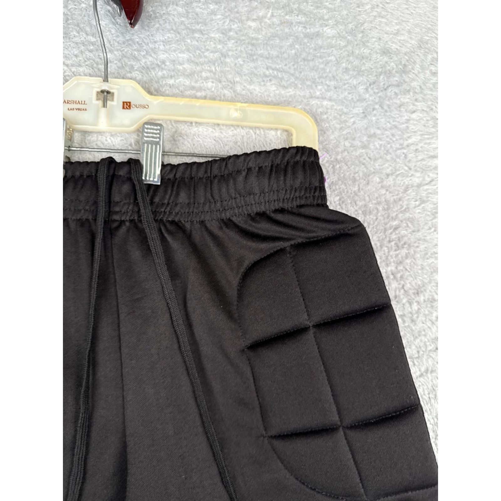 Vintage Epic Soccer Shorts Adult S Black Padded Goalie Polyester Training Casual Men Size US 29 - 5 Thumbnail