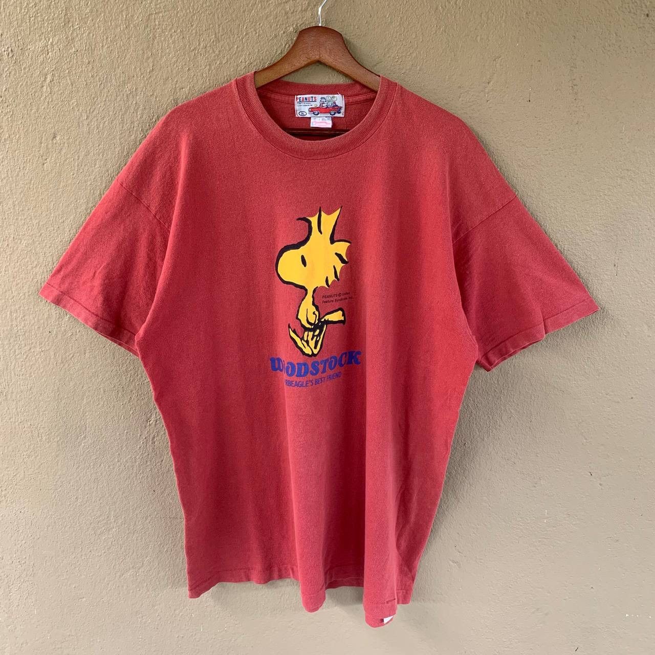 Peanuts Rare Vintage Snoopy Peanuts Woodstock Tees Size US XXL / EU 58 / 5 - 1 Thumbnail