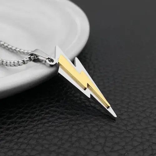 VIBE Bolt Pendant Y2K Necklace Opium Chain Punk Gotch Size ONE SIZE - 3 Thumbnail