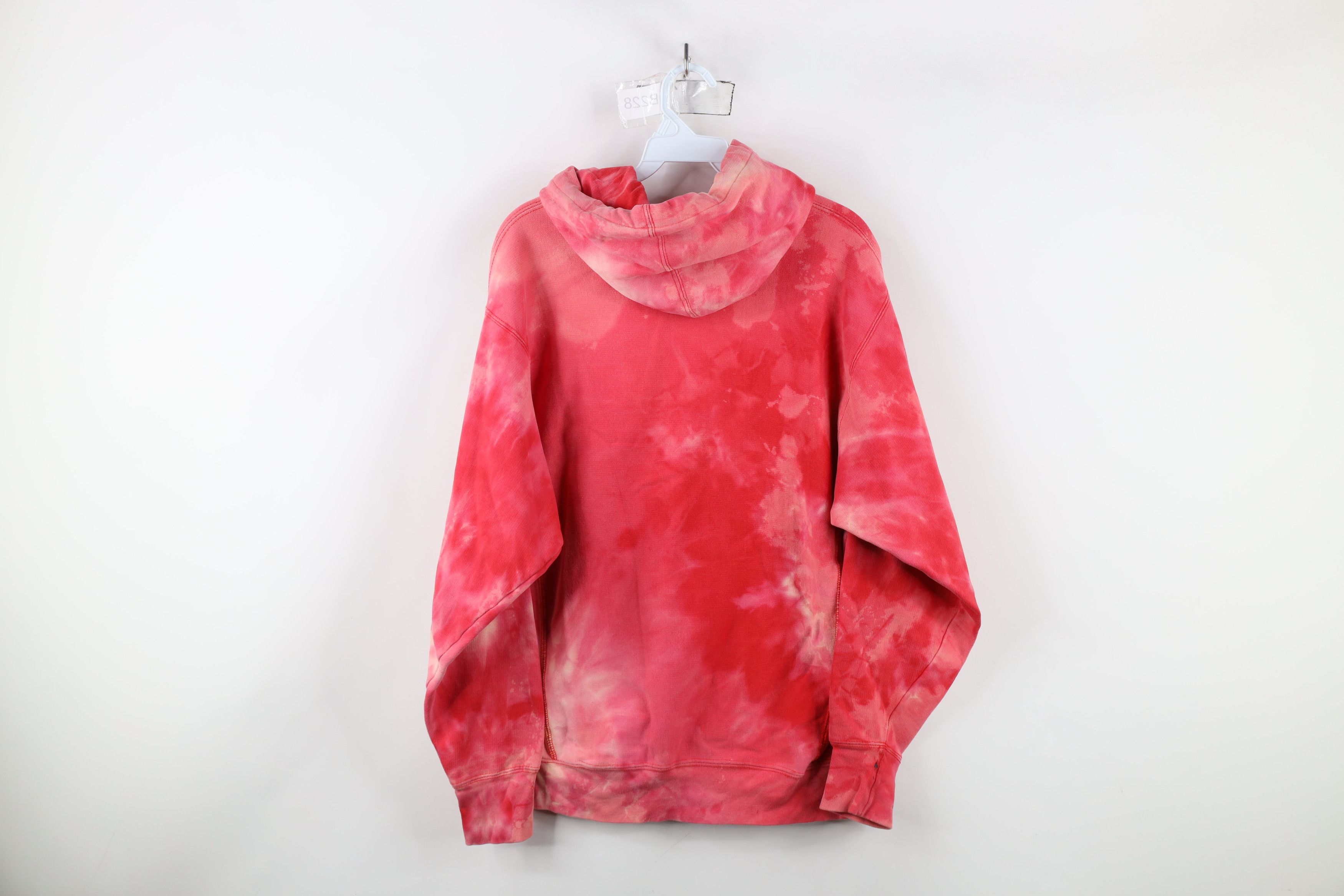 Vintage Vintage 90s Spell Acid Wash Ohio State University Hoodie Red Size US M / EU 48-50 / 2 - 12 Thumbnail