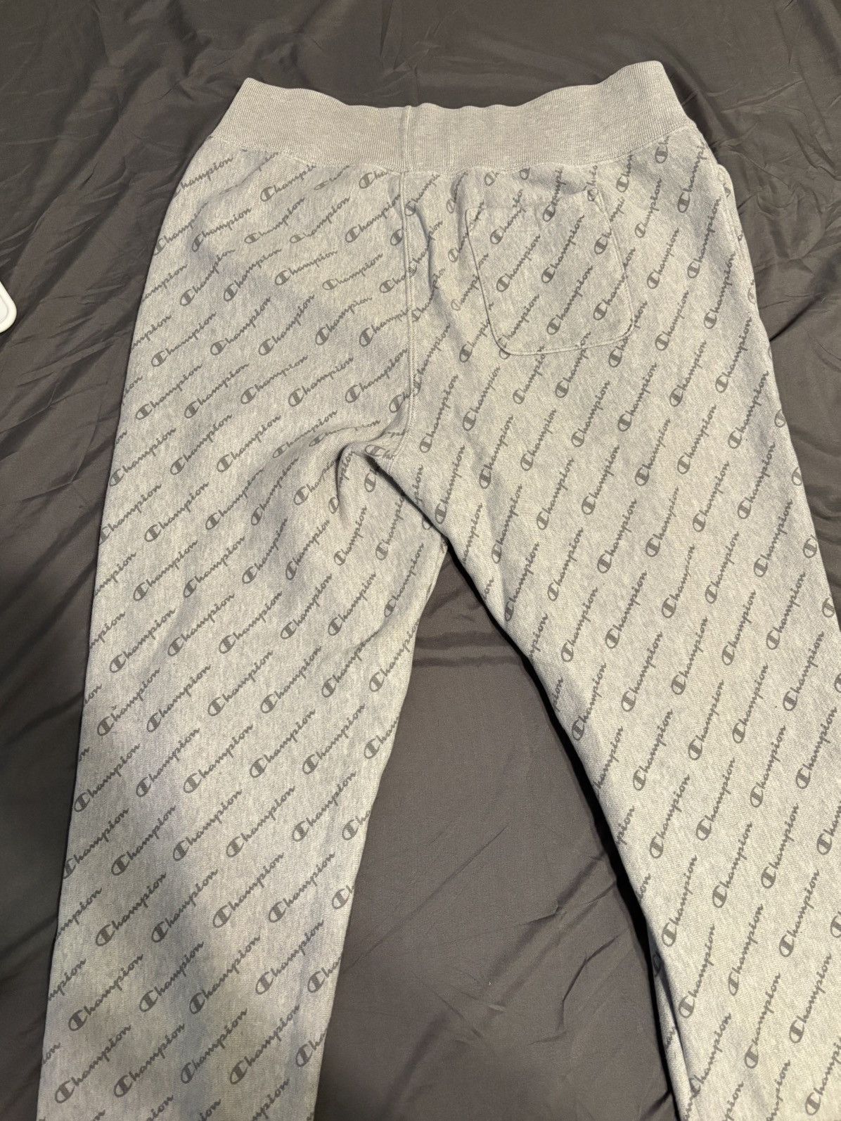 Champion Vintage Name Print Champion Jogger Sweatpants Size US 30 / EU 46 - 4 Thumbnail