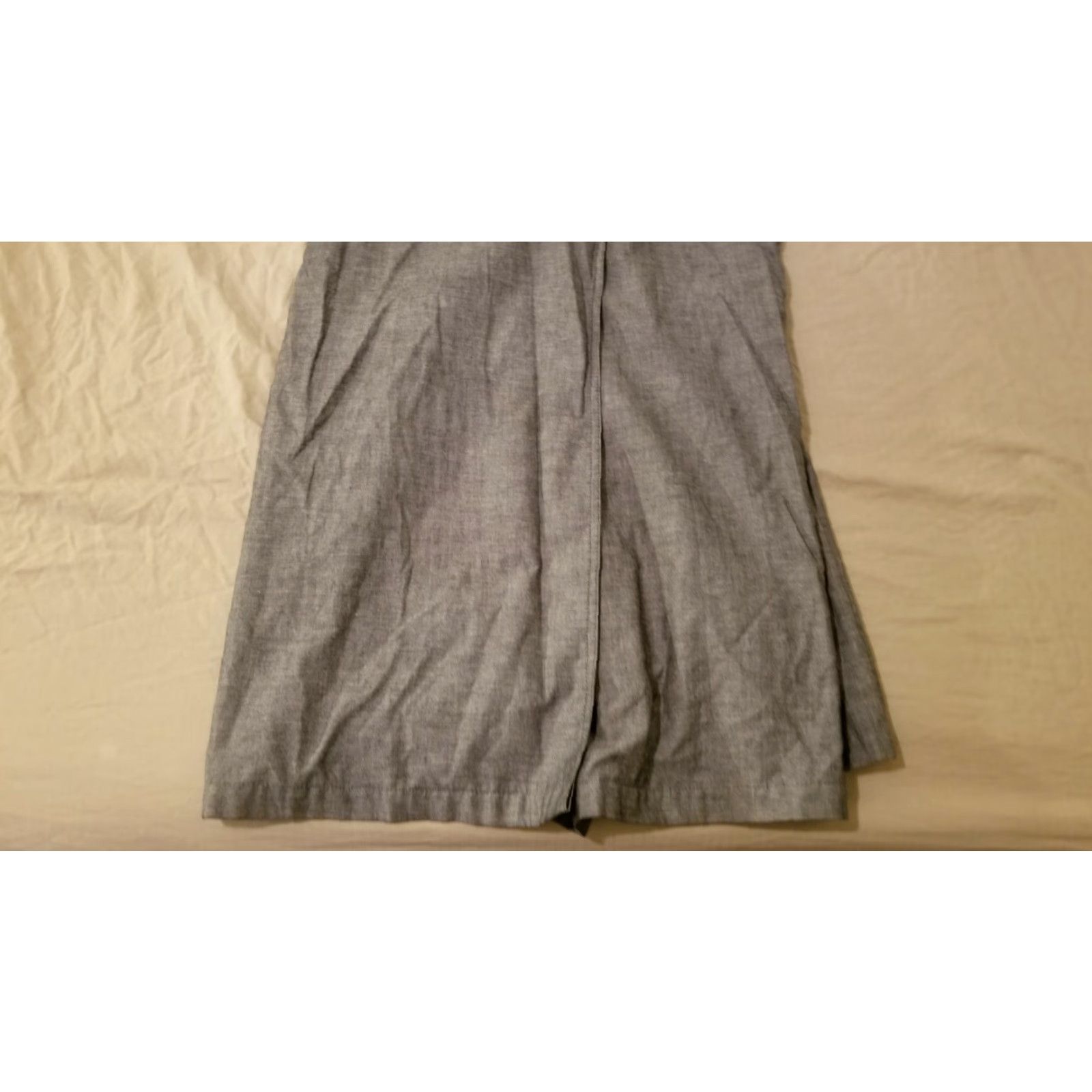 London Fog VINTAGE London Fog Trench Coat Jacket Womens 8 Regular Gray Cotton Coat Womens 8 Regular Gray London Fog Trench Coat Size M / US 6-8 / IT 42-44 - 3 Thumbnail