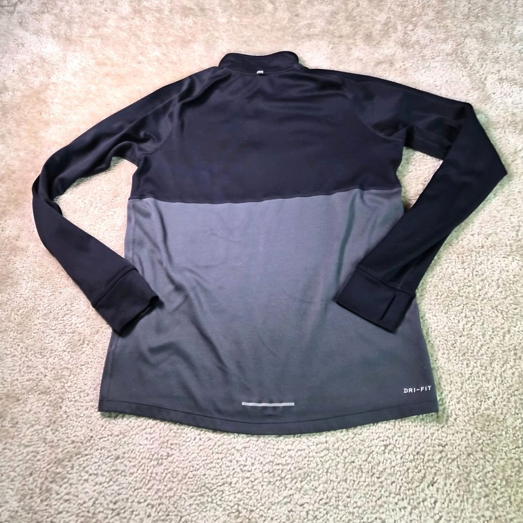 Nike Nike Dri-FIT Pullover Mens Medium 1/4 Zip Running Athletic Training Black F899 Size US M / EU 48-50 / 2 - 6 Thumbnail