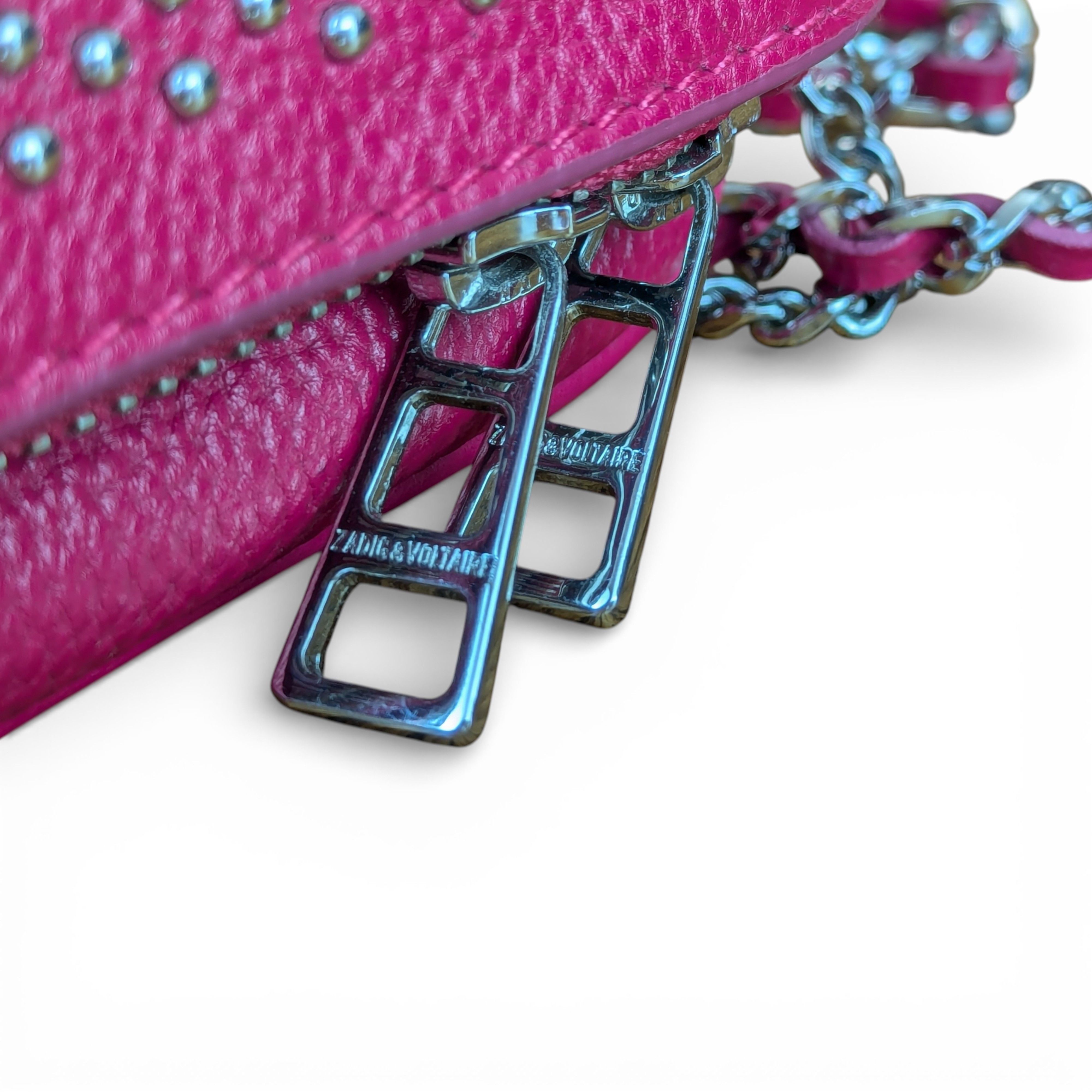 Zadig & Voltaire ZADIG&VOLTAIRE Pink Leather Crossbody bag Size ONE SIZE - 5 Thumbnail