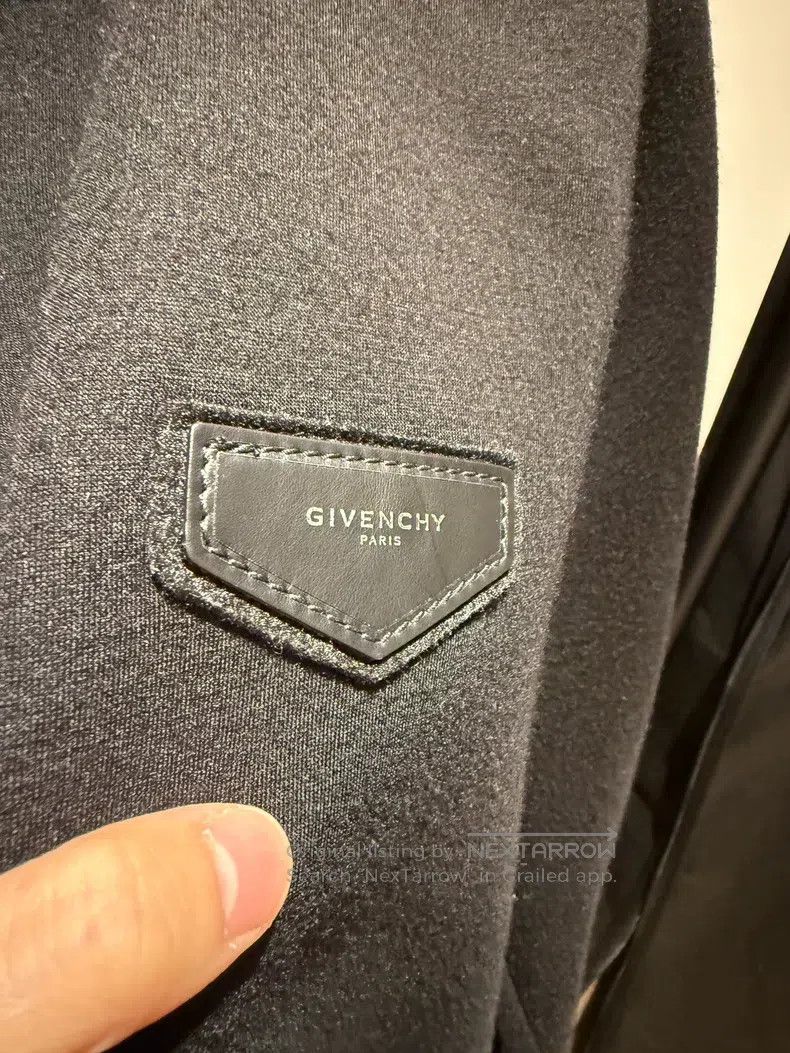 Givenchy Givenchy Space cotton fleece hoodie with black zipper Size US M / EU 48-50 / 2 - 3 Thumbnail