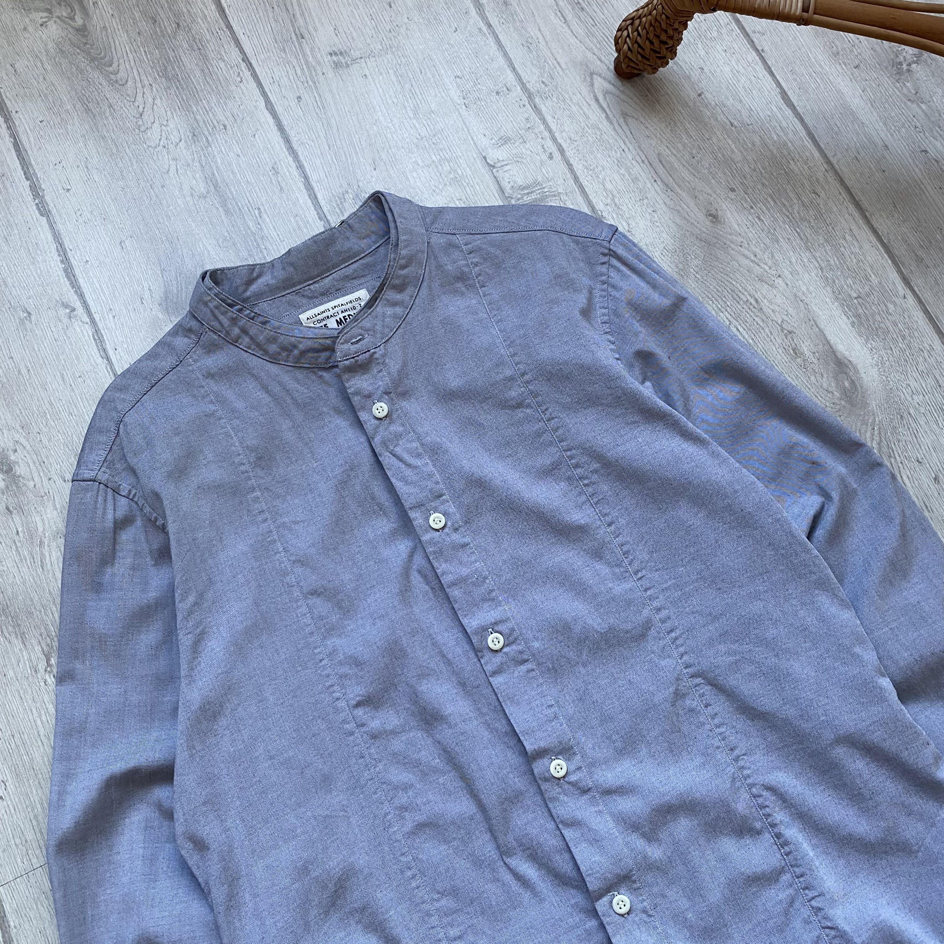 Allsaints ❗️ RARE AllSaints Redondo Luxury Long Sleeve ButtonUp Shirt Size US M / EU 48-50 / 2 - 3 Thumbnail