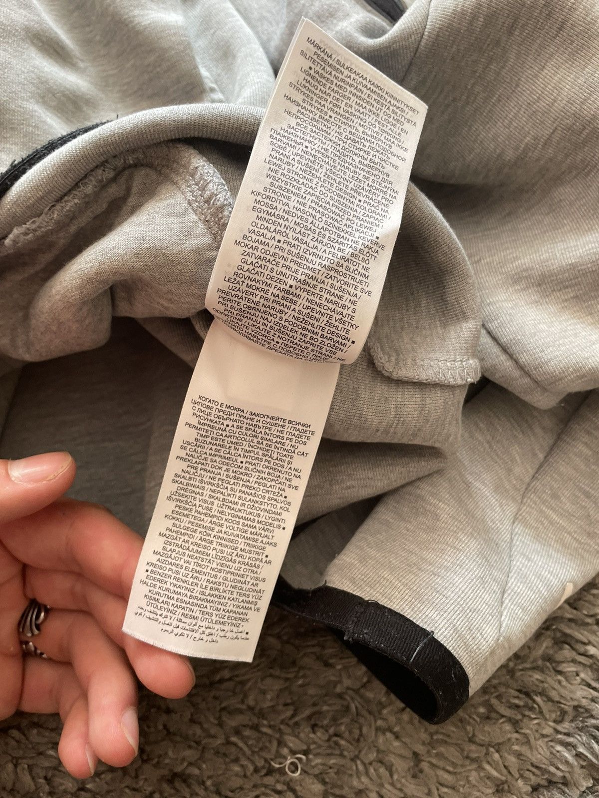 Nike × Vintage Nike Tech-Fleece Zip-Hoodie Streetwear Vintage Big Logo Size US M / EU 48-50 / 2 - 13 Thumbnail