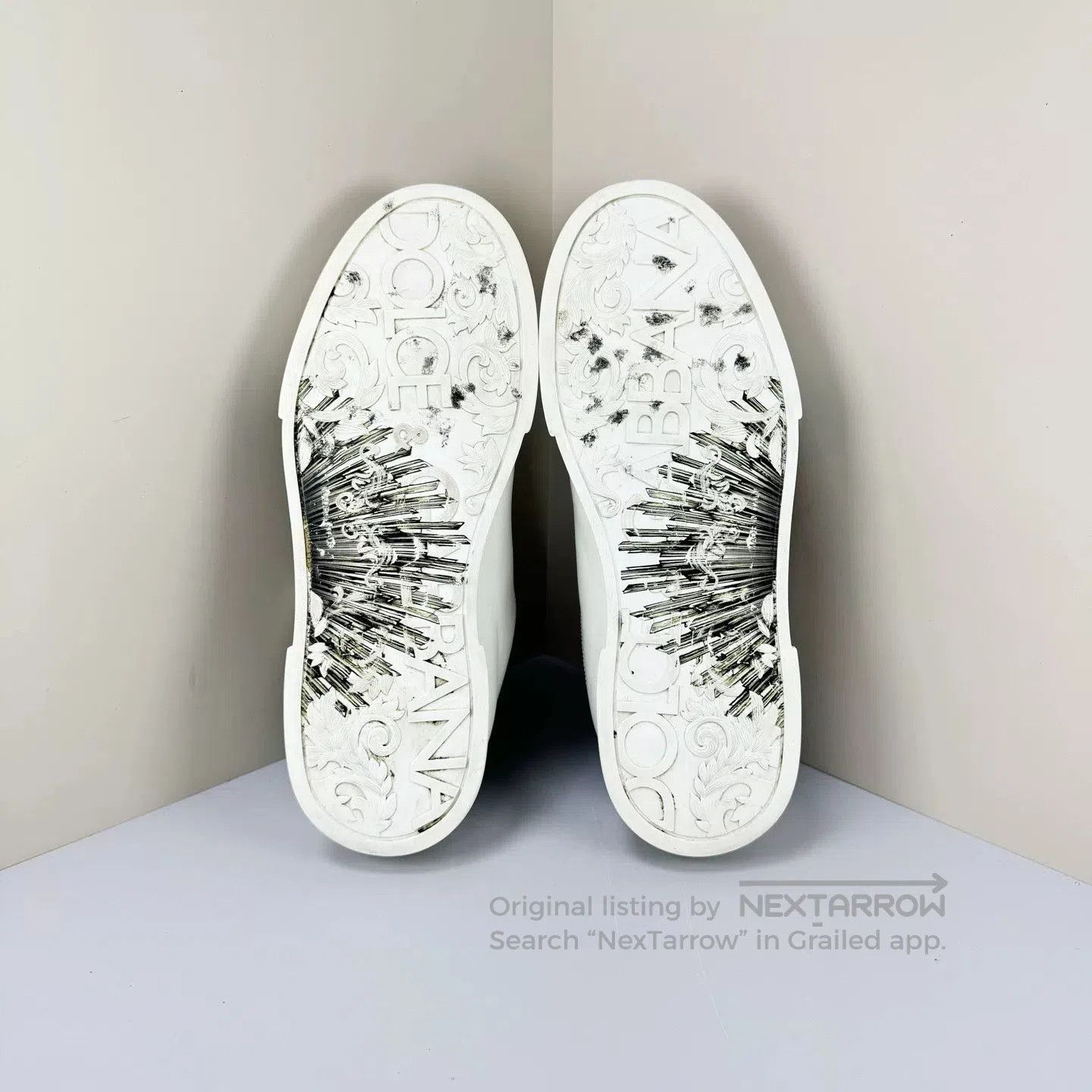 Dolce & Gabbana Dolce&Gabbana Crown Print Sneakers. Size US 9 / EU 42 - 5 Thumbnail