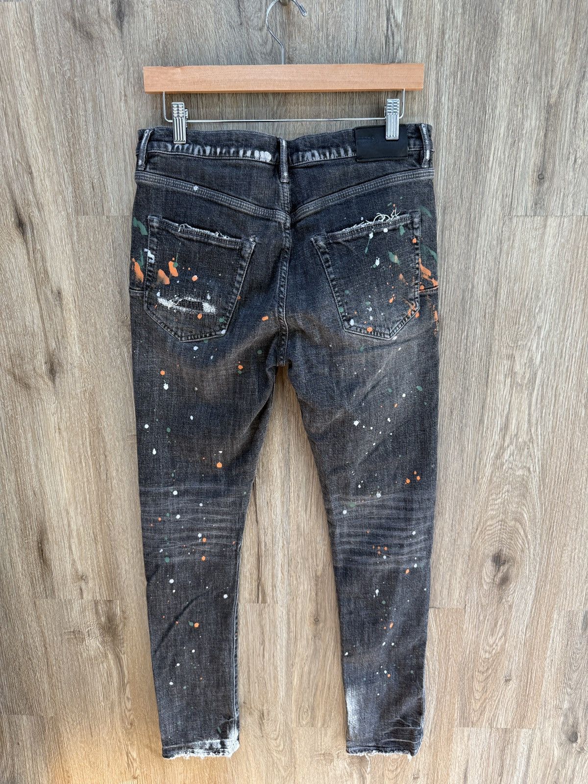 Purple Brand Purple Grey Denim Jeans Size US 32 / EU 48 - 7 Thumbnail