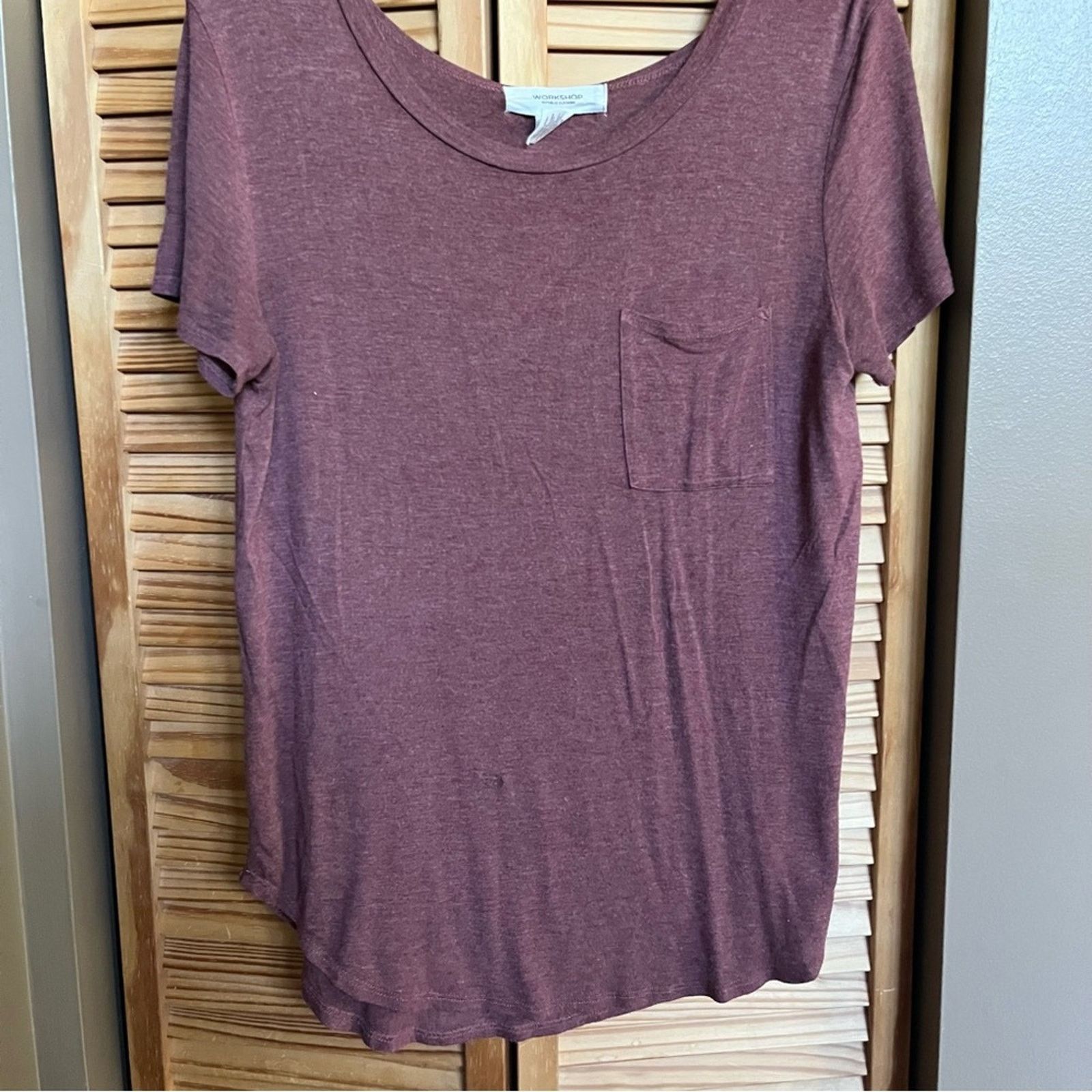 Other Workshop Republic Clothing Women's Short Sleeve T-Shirt sz S Size M / US 6-8 / IT 42-44 - 3 Thumbnail