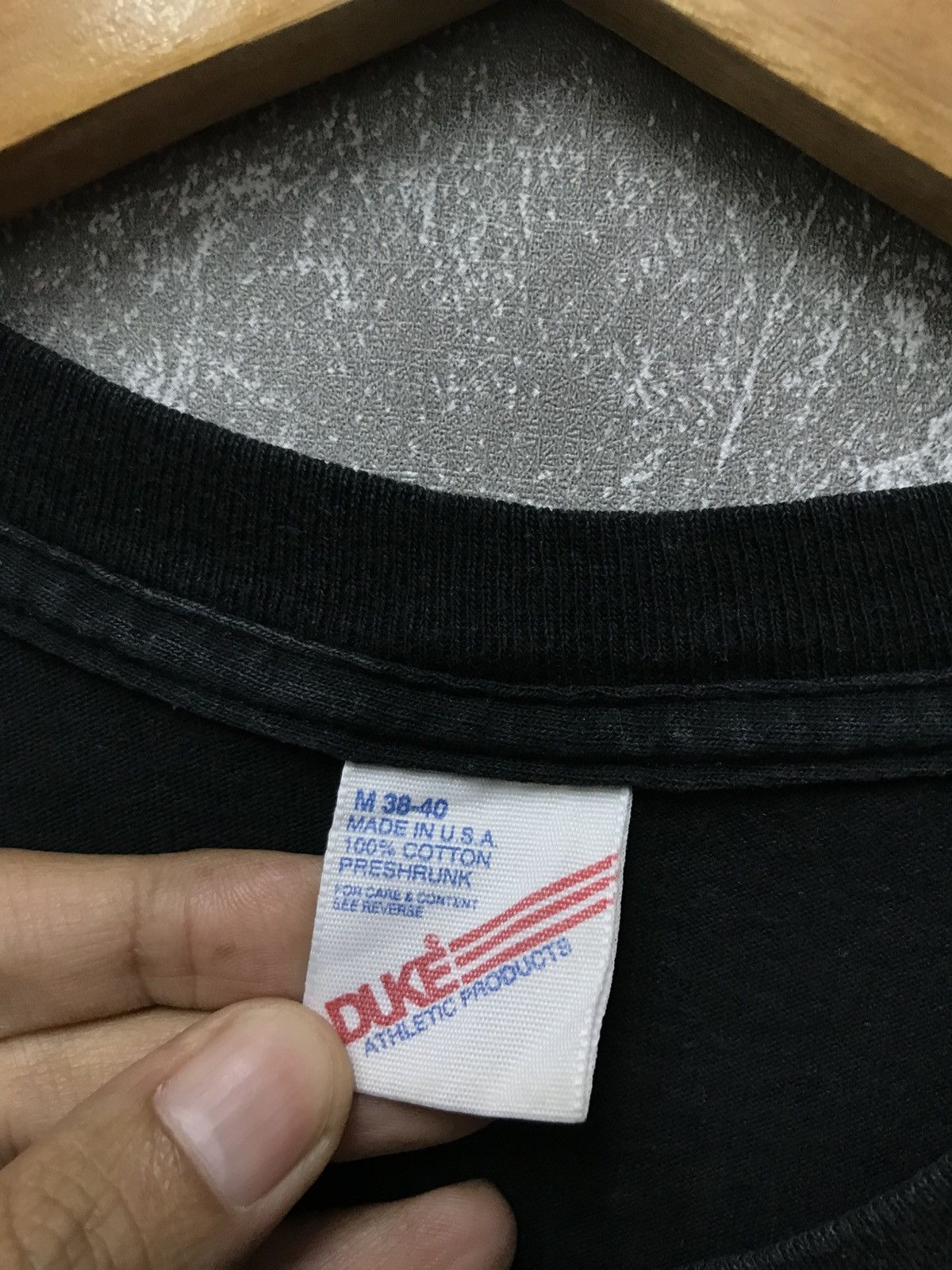 Other Vintage90s Blank Black Single Stitch T-shirt Size US M / EU 48-50 / 2 - 2 Thumbnail