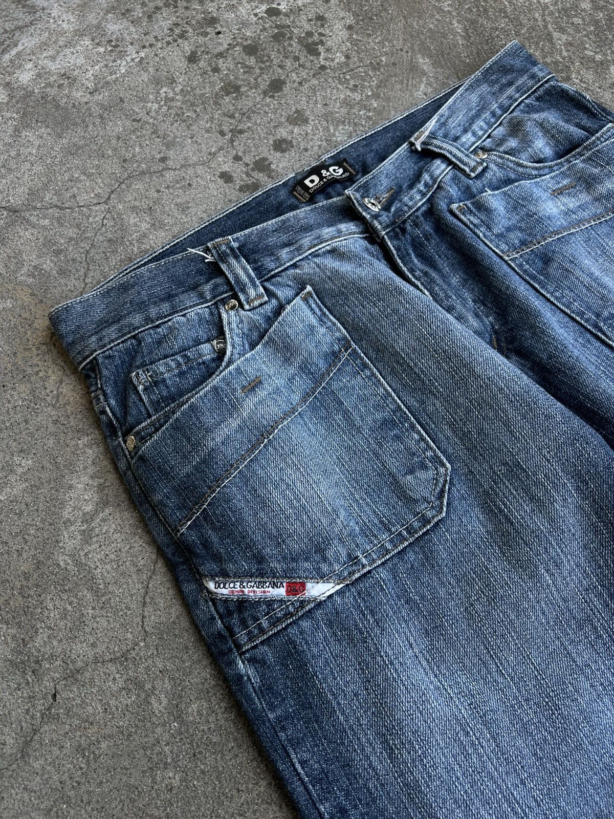 Dolce & Gabbana Crazy Vintage Dolce Gabbana Shorts Bridge Baggy Y2k Big Logo Size US 34 / EU 50 - 6 Thumbnail