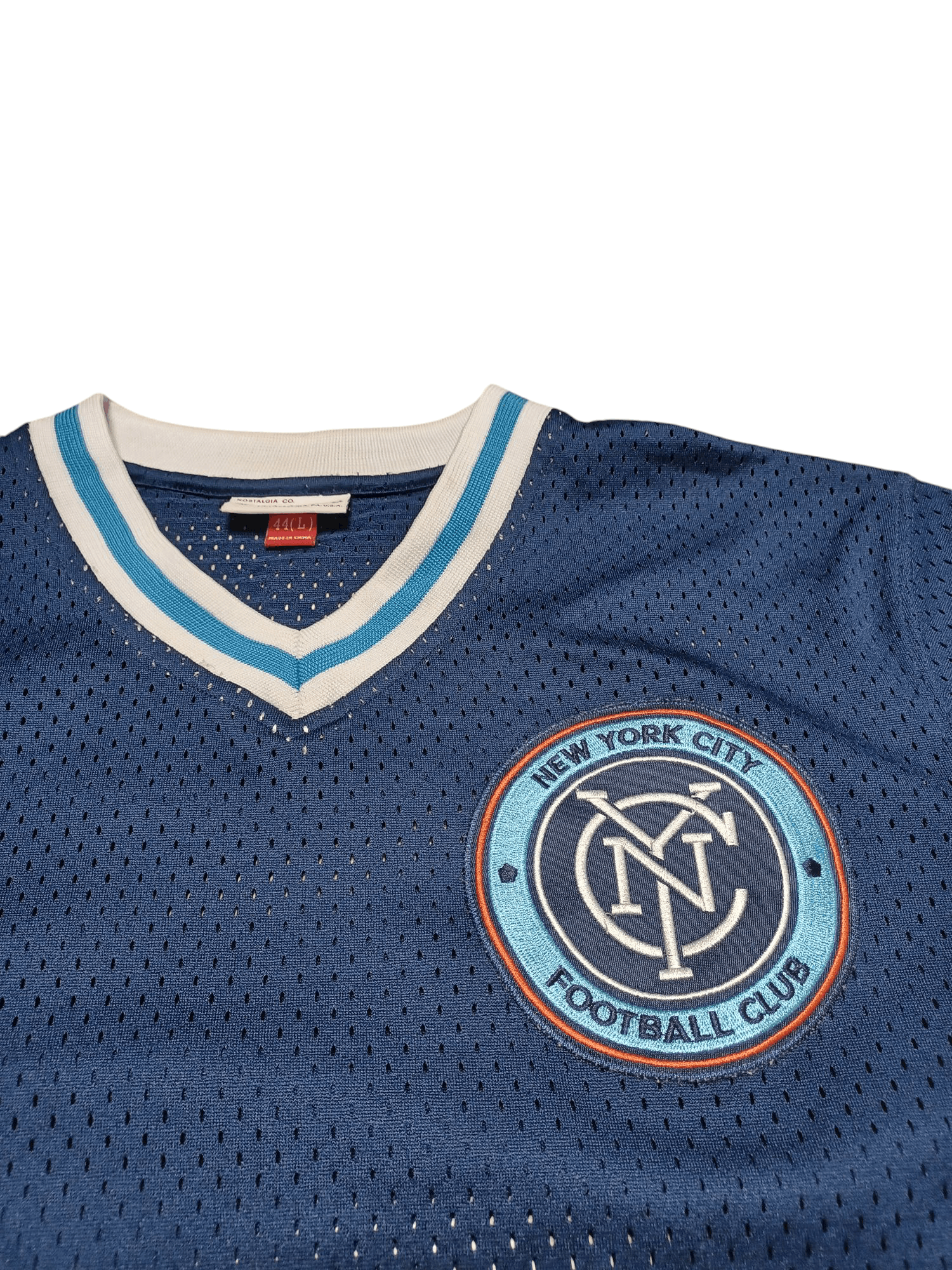 Mitchell & Ness NEW YORK CITY SOCCER MITCHELL NESS V-NECK NOSTALGIA JERSEY Size US L / EU 52-54 / 3 - 2 Thumbnail