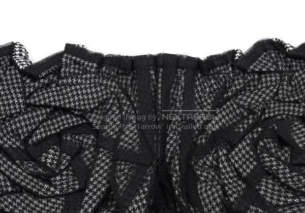 Comme des Garcons Comme Des Garcons Black and white vintage houndstooth flor Size ONE SIZE - 3 Thumbnail
