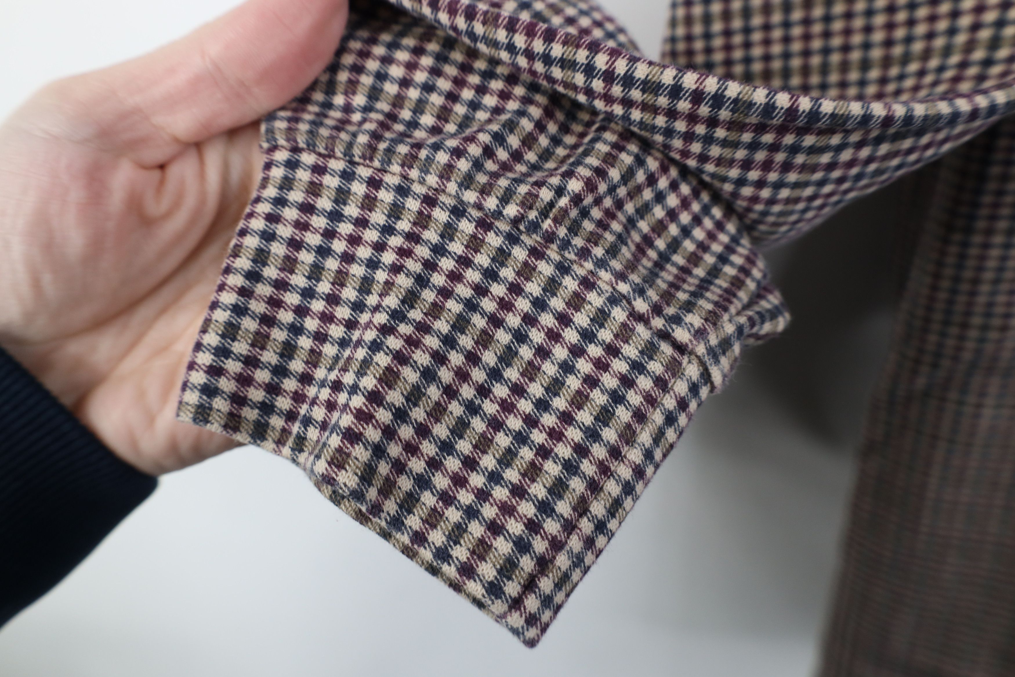 Vintage Vintage 90s Streetwear Long Sleeve Turtleneck T-Shirt Plaid Size XXL / US 16-18 / IT 52-54 - 6 Thumbnail