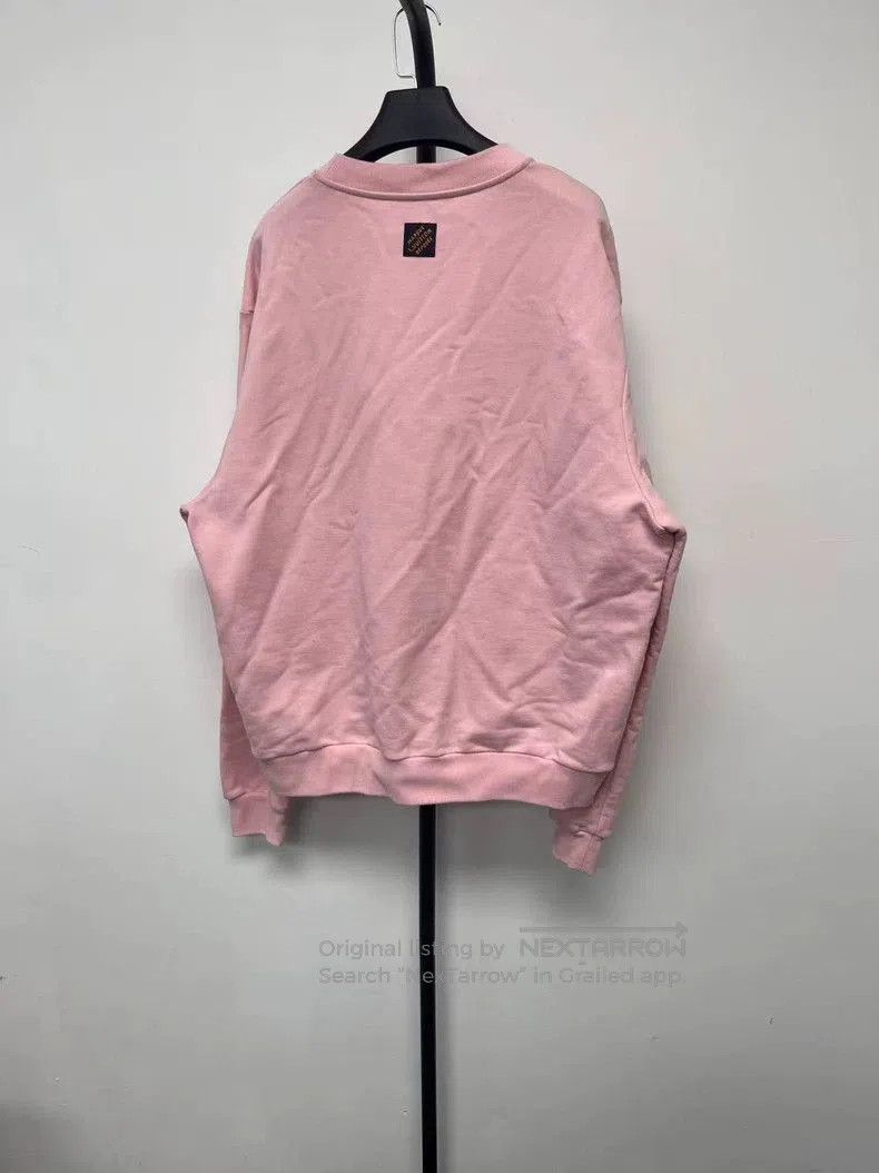 Louis Vuitton Louis Vuitton Men's Pink Crewneck Sweatshirt. Size US XL / EU 56 / 4 - 2 Thumbnail