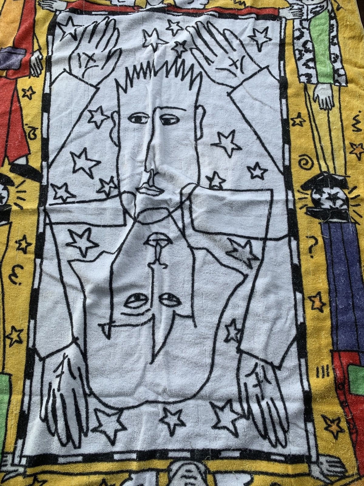 Designer × Jean Charles De Castelbajac × Vintage Vintage Castelbajac Meslits Mellow big towel Size ONE SIZE - 2 Thumbnail