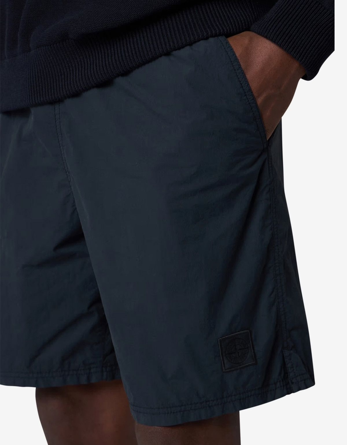 Stone Island Stone Island Ghost Nylon Smerigliato Blue Swim Shorts Size US 34 / EU 50 - 5 Thumbnail