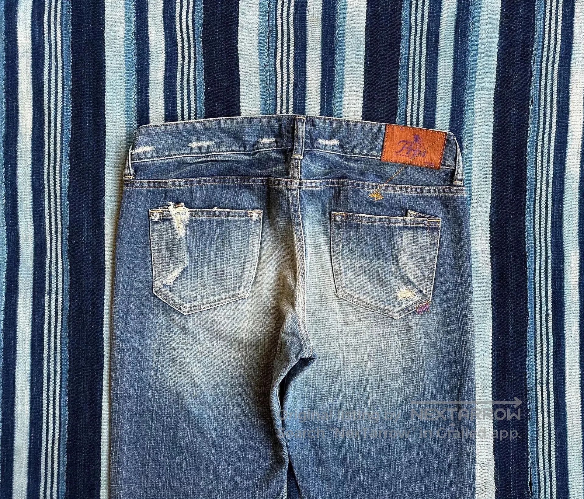 Prps prps daytona boot jeans unisex flared pants. Size US 30 / EU 46 - 4 Thumbnail