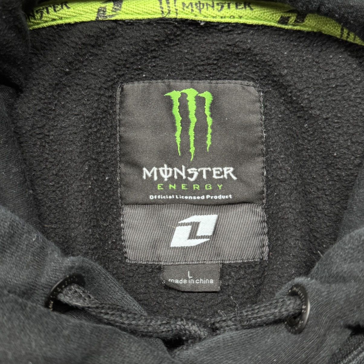 Fox Racing Monster Energy One Industries Hoodie Motocross racing y2k Size US XL / EU 56 / 4 - 4 Thumbnail