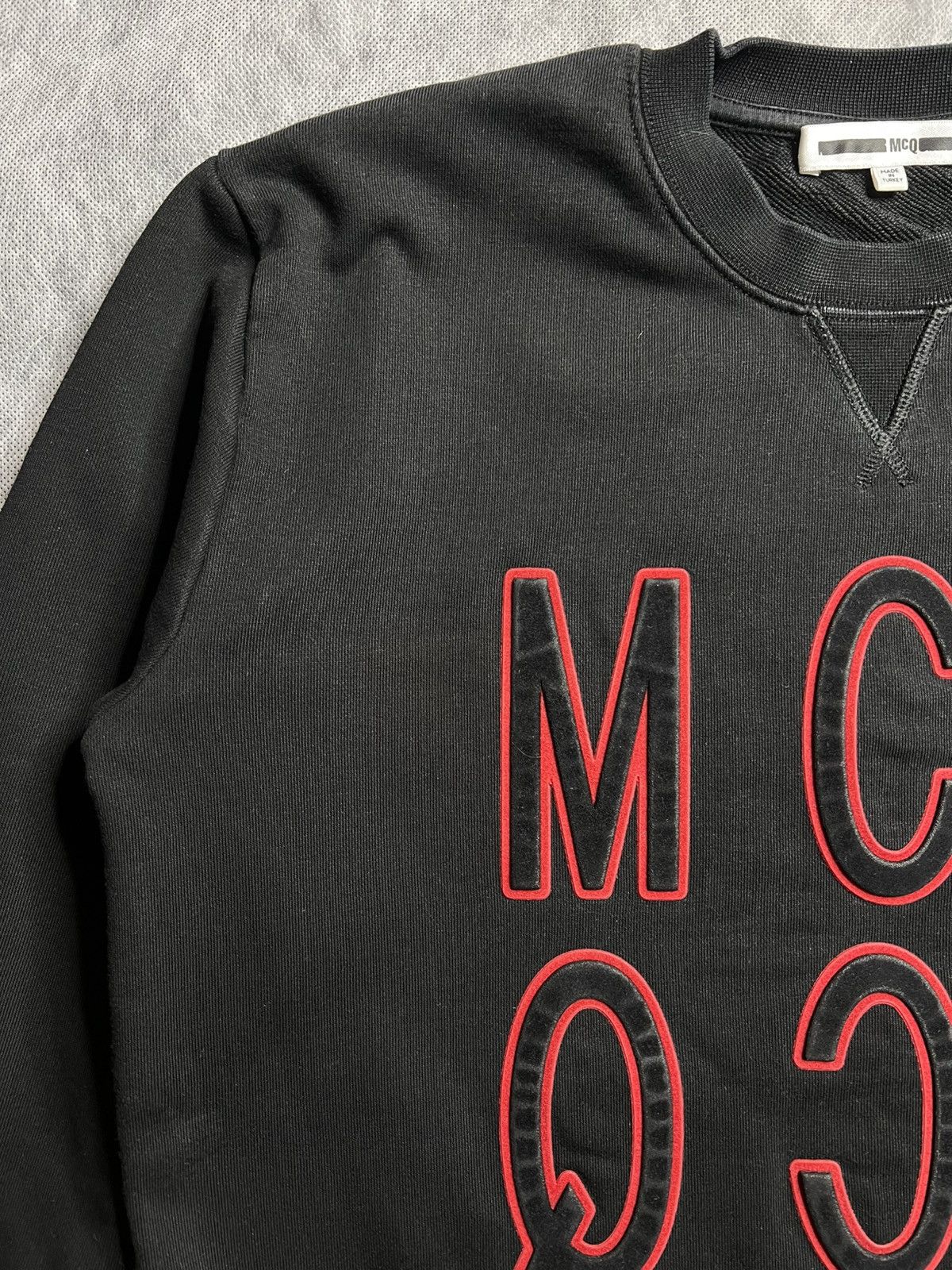 Alexander McQueen Alexander McQueen Black & Red Men Sweatshirt Size US M / EU 48-50 / 2 - 4 Thumbnail
