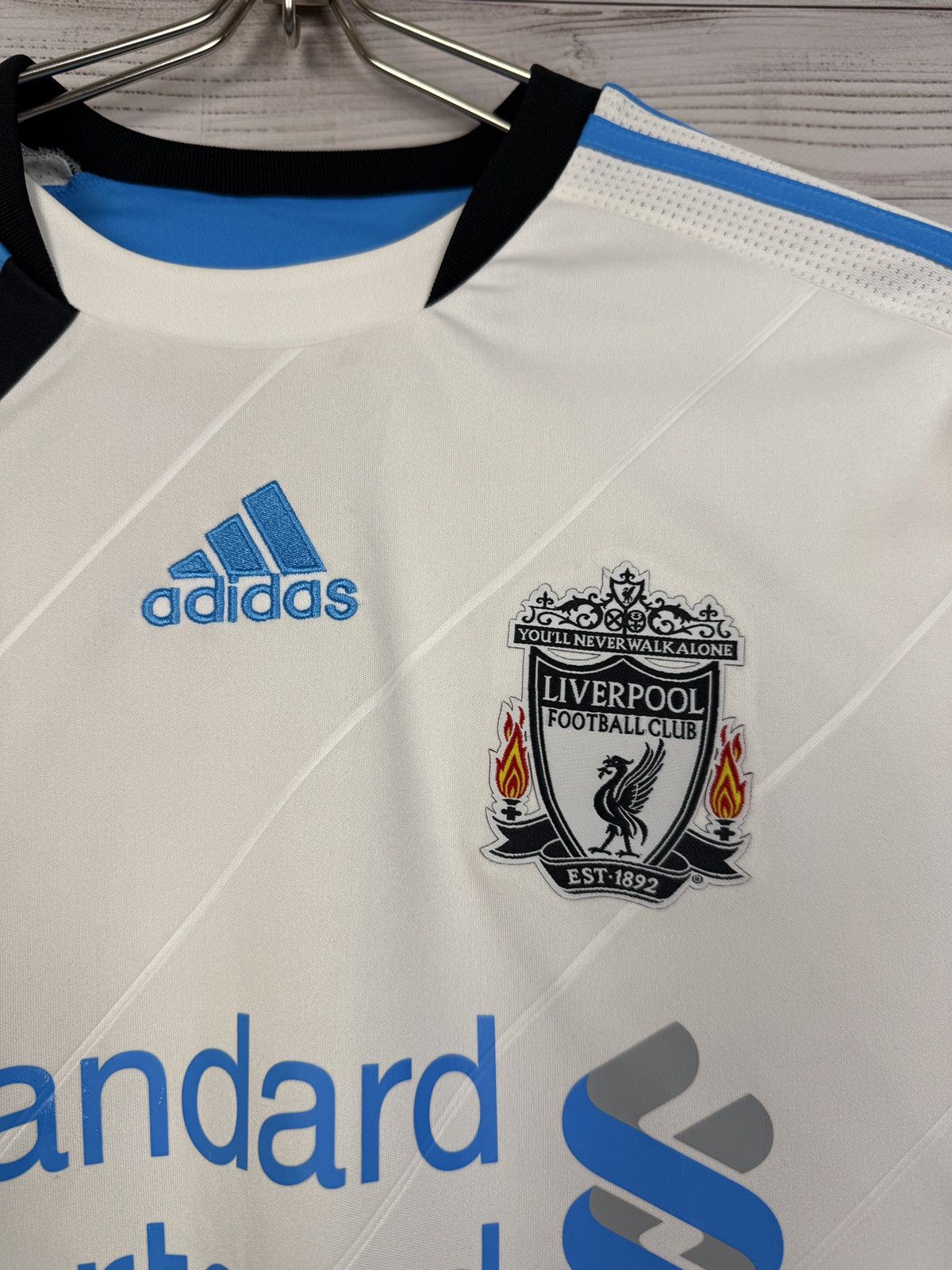 Adidas Adidas Liverpool F.C Suarez away jersey Longsleeve 2010/2011 Size US S / EU 44-46 / 1 - 6 Thumbnail