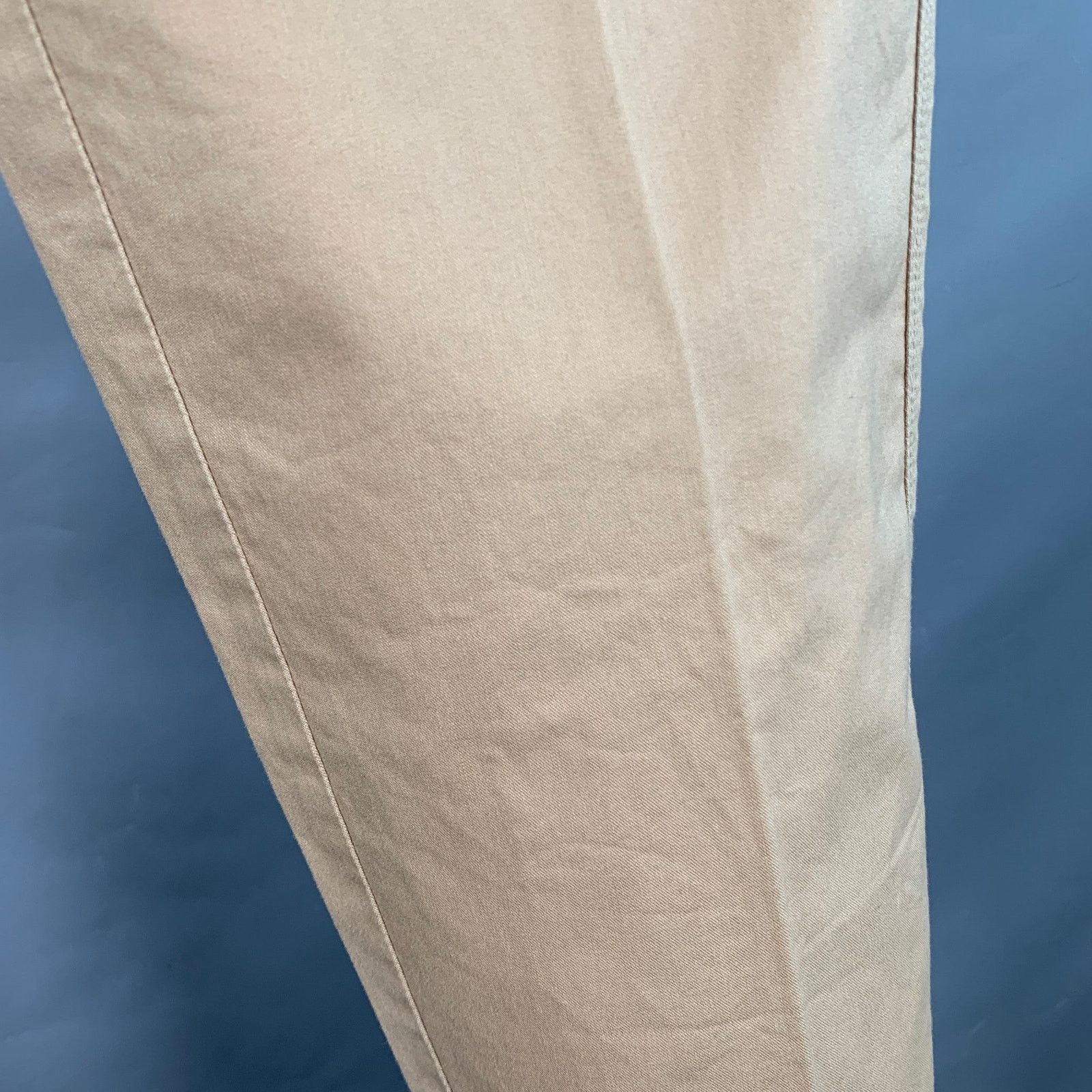 JW Anderson JW ANDERSON Tan Cotton Tapered Flat Front Zip Fly Casual Size US 40 / EU 56 - 7 Thumbnail