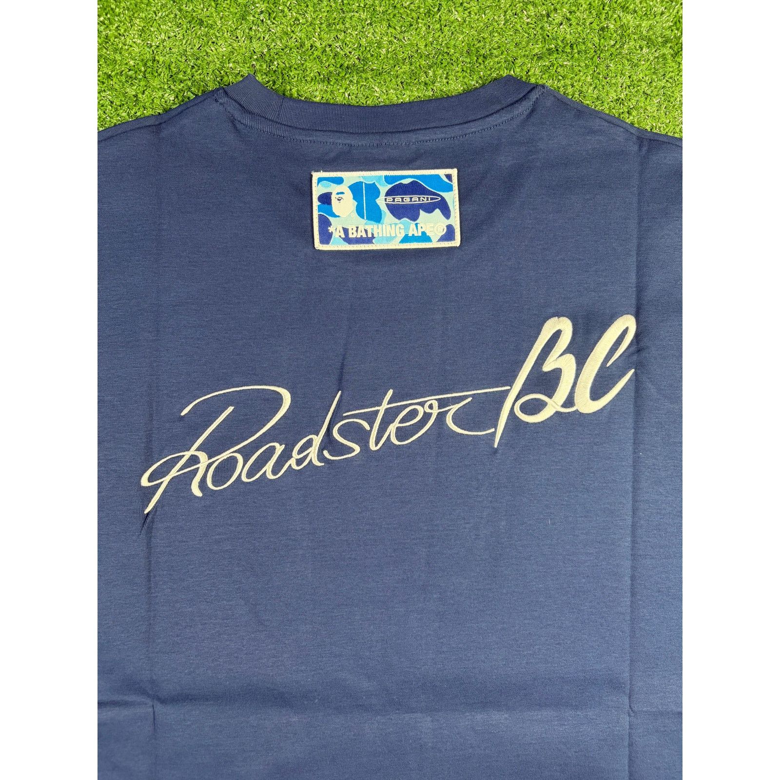 Bape BAPE X Pagani Navy Blue ABC Camo T-Shirt Size Small Size US S / EU 44-46 / 1 - 3 Thumbnail
