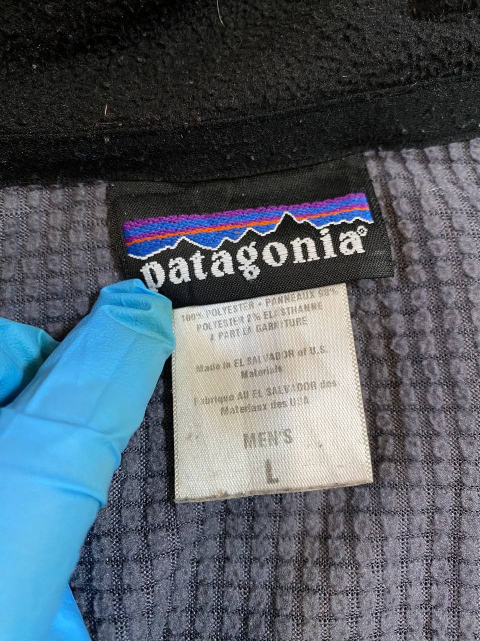 Patagonia Vintage Y2K black Sweatshirts zip Patagonia logo Size US L / EU 52-54 / 3 - 2 Thumbnail