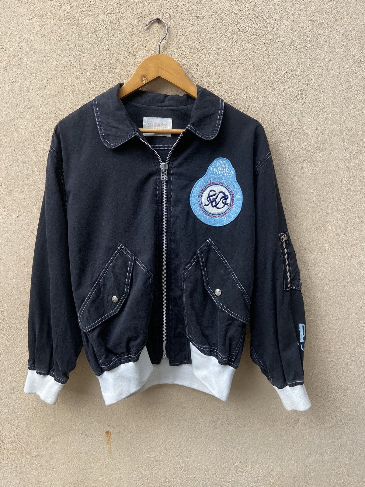 Japanese Brand 🔥 Vintage 80s Vintage Pou Dou Dou jacket street fashion Size US L / EU 52-54 / 3 - 3 Thumbnail
